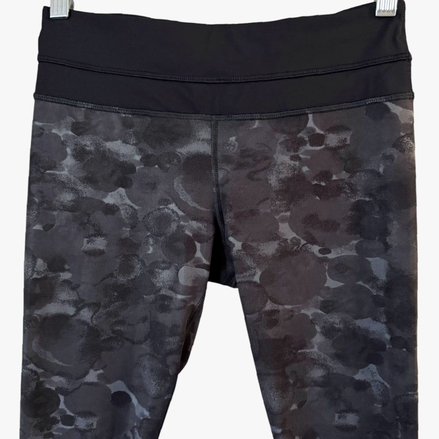 Lululemon Lululemon Cropped Athletic Leggings Black Camo Women's 4 Running Activewear Yoga Size 27" / US 4 / IT 40 - 5 Thumbnail
