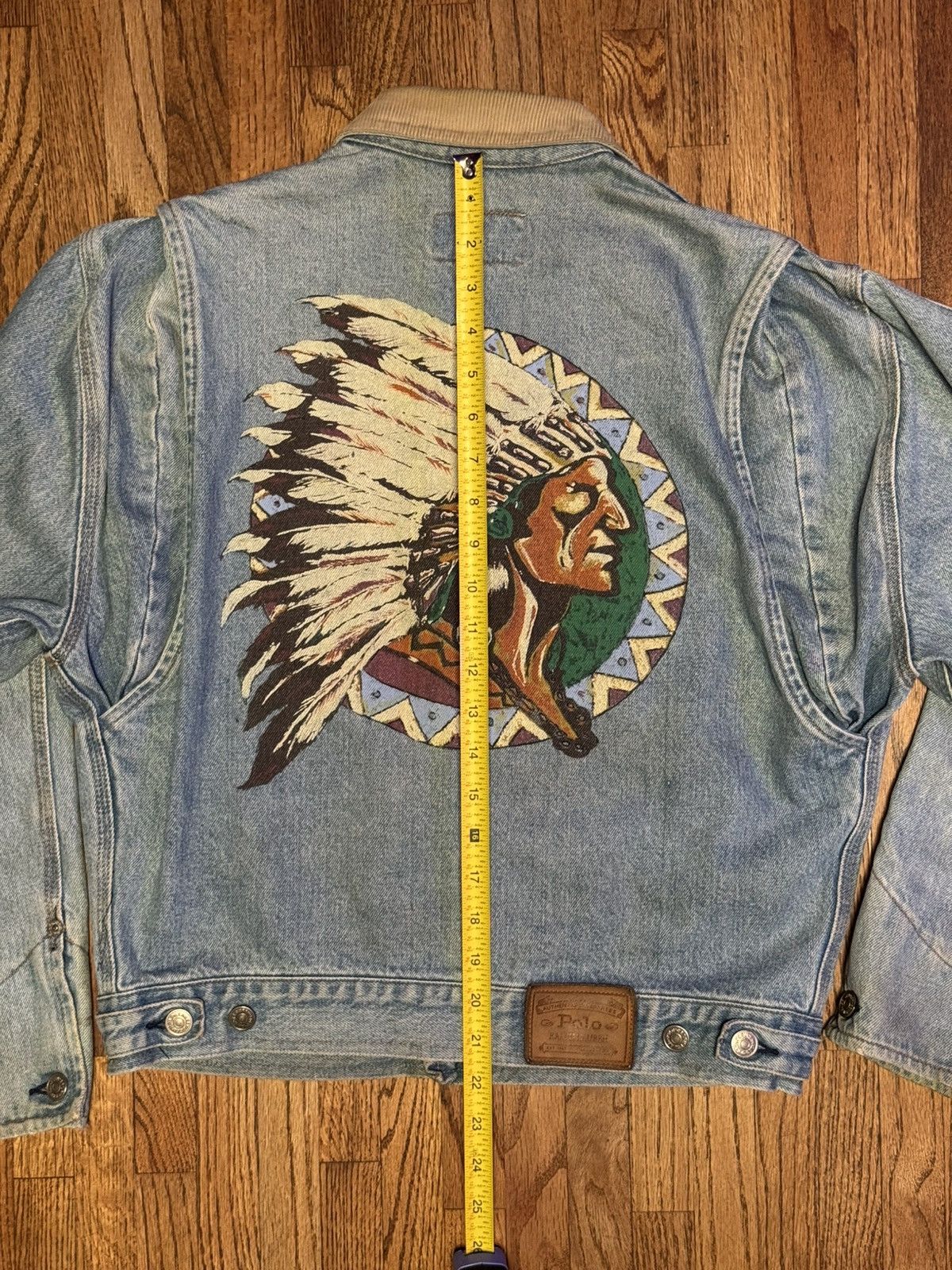 Ralph Lauren Vintage Ralph Lauren Indian Chief Denim Ranch Jacket Size US M / EU 48-50 / 2 - 8 Thumbnail