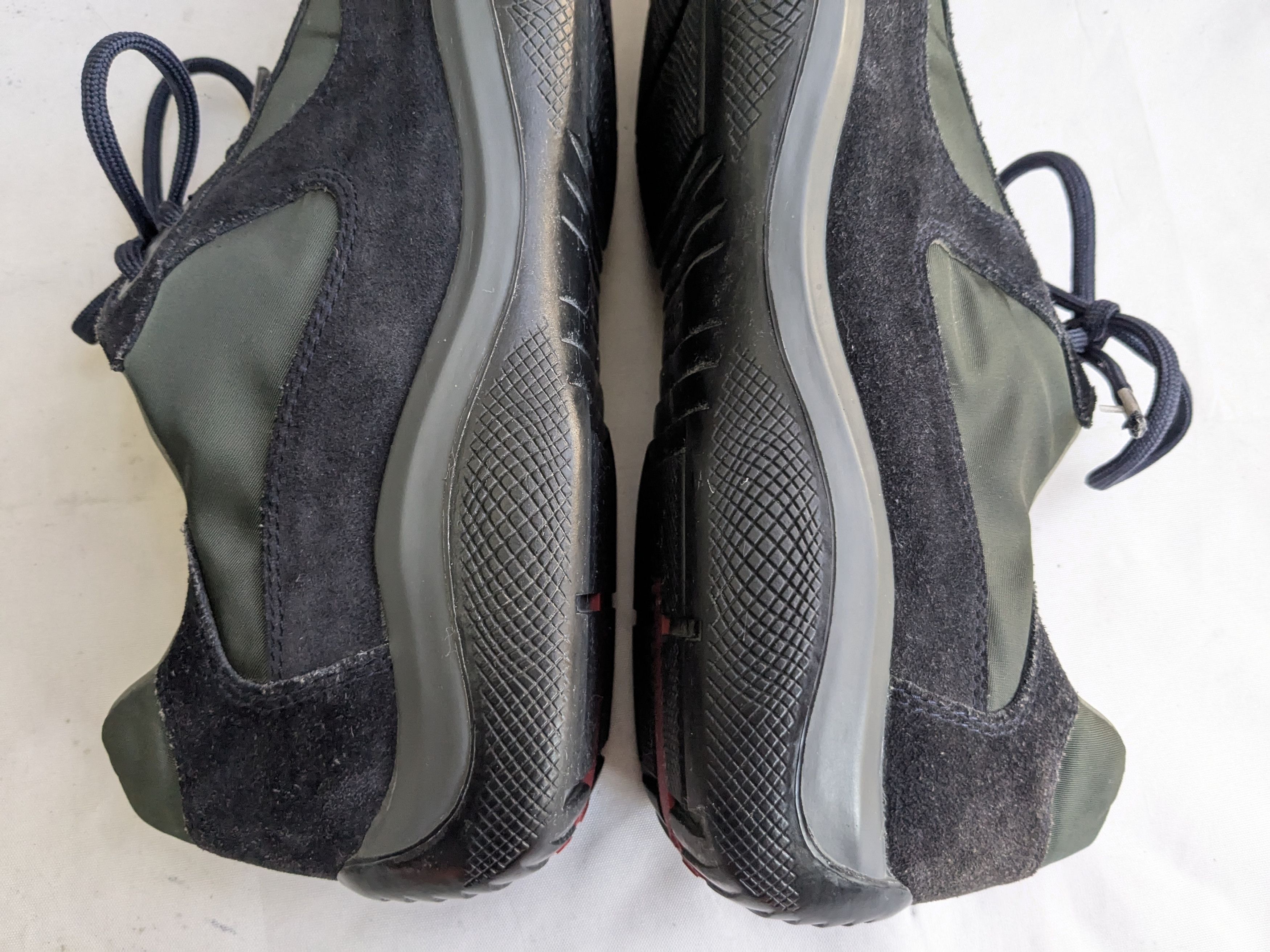 Prada Prada America's Cup Sneakers Navy Blue 9.5 Low suede Size US 9.5 / EU 42-43 - 9 Thumbnail