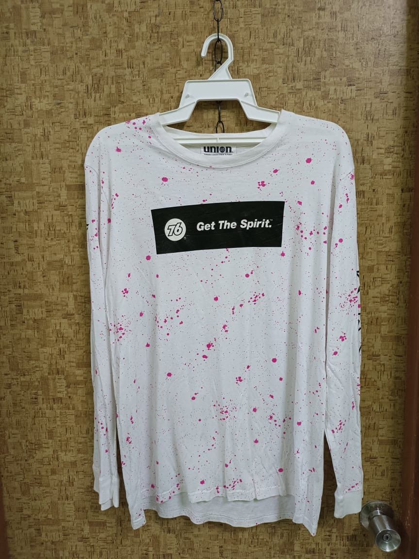 Japanese Brand × Union LA Distressed Lubricants Union 76 LS Tee Size US XL / EU 56 / 4 - 3 Thumbnail