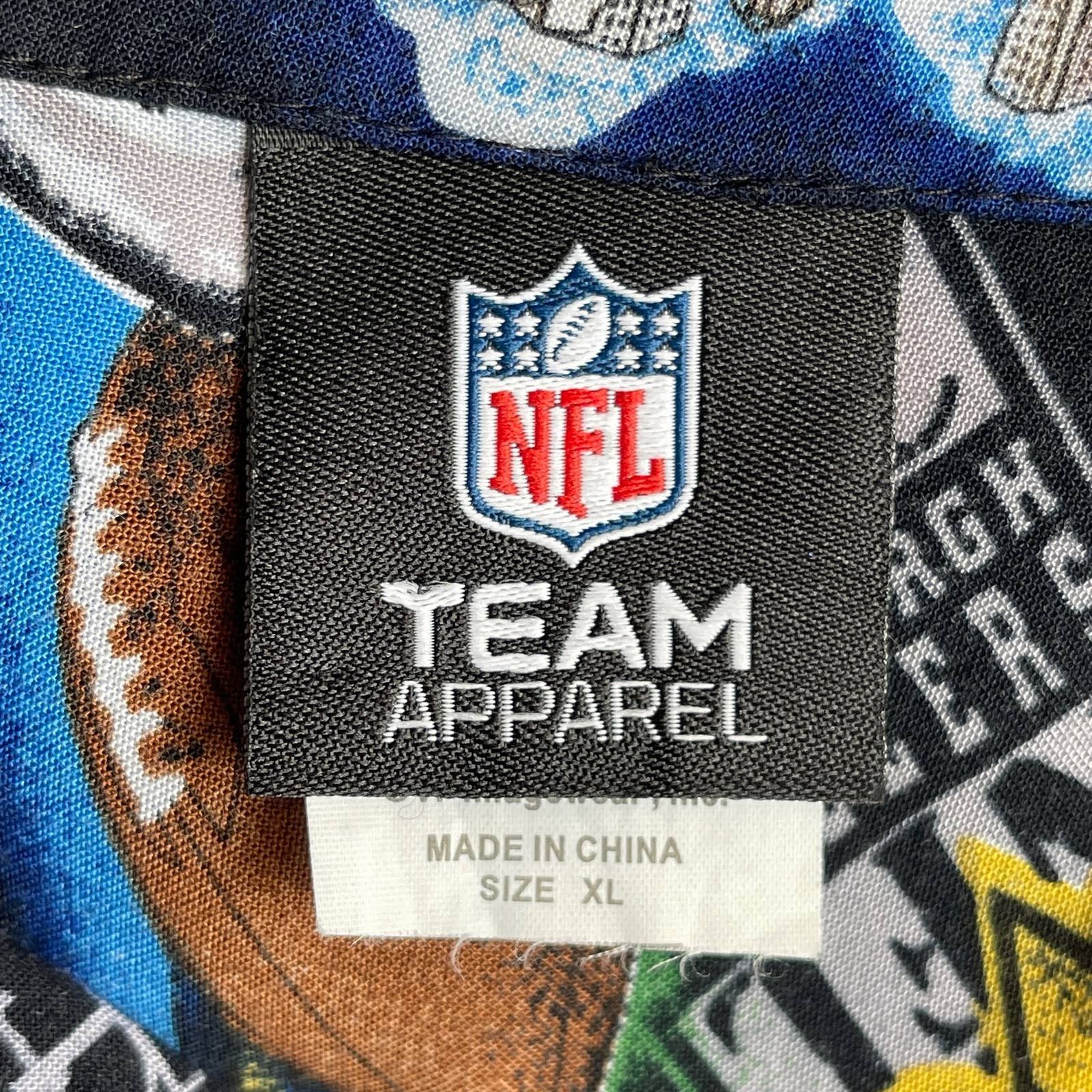 NFL VINTAGE Y2K NFL Pittsburgh Steelers Aloha Shirt Size XL Size US XL / EU 56 / 4 - 2 Thumbnail