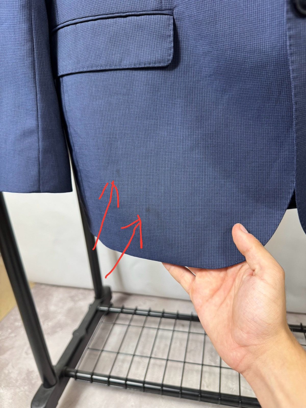 Hugo Boss Hugo Boss Bussines Blazer Suit Jacket Size 44R - 6 Thumbnail