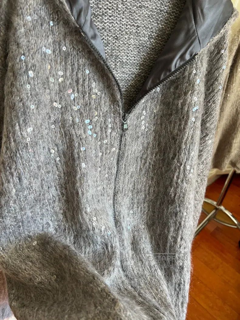 Brunello Cucinelli Brunello Cucinelli Full Sequin Jacket Size M / US 6-8 / IT 42-44 - 4 Thumbnail
