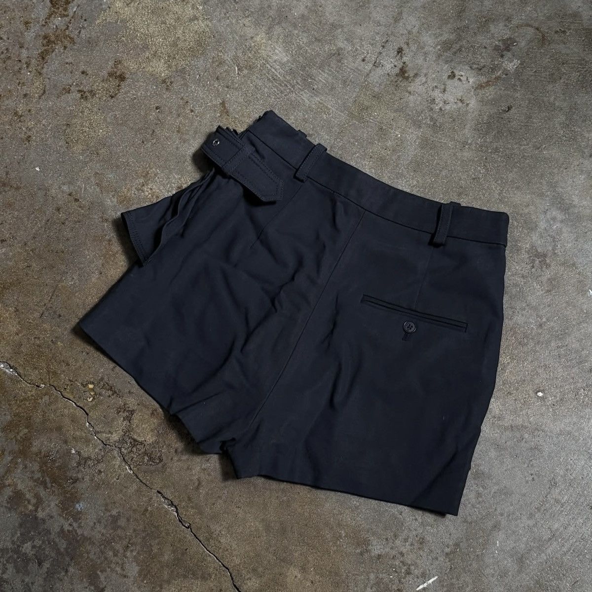 3.1 Phillip Lim 3.1 PHILLIP LIM Navy Ruffle Shorts - 0 Size 25" / US 0 / IT 36 - 5 Thumbnail