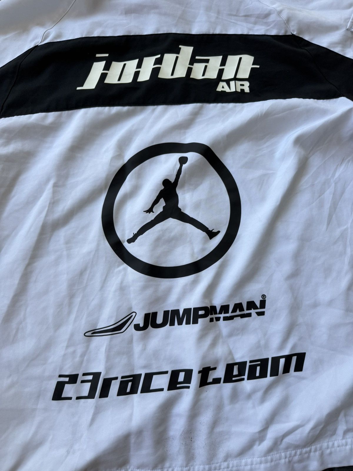 Jordan Brand Jordan black and white button up shirt small Size US S / EU 44-46 / 1 - 7 Thumbnail