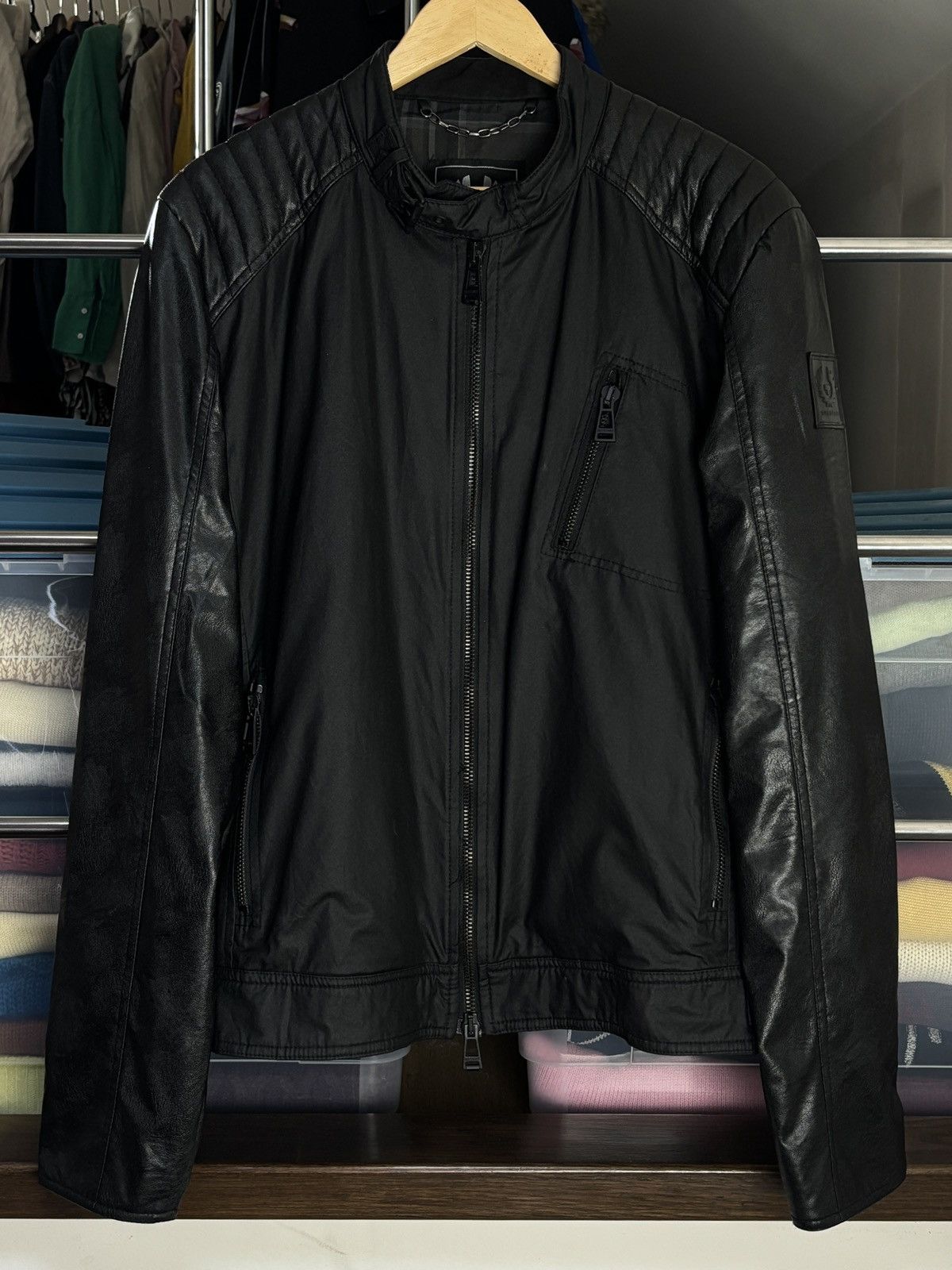 Belstaff Belstaff Vintage Moto Biker Jacket Size US XL / EU 56 / 4 - 1 Thumbnail