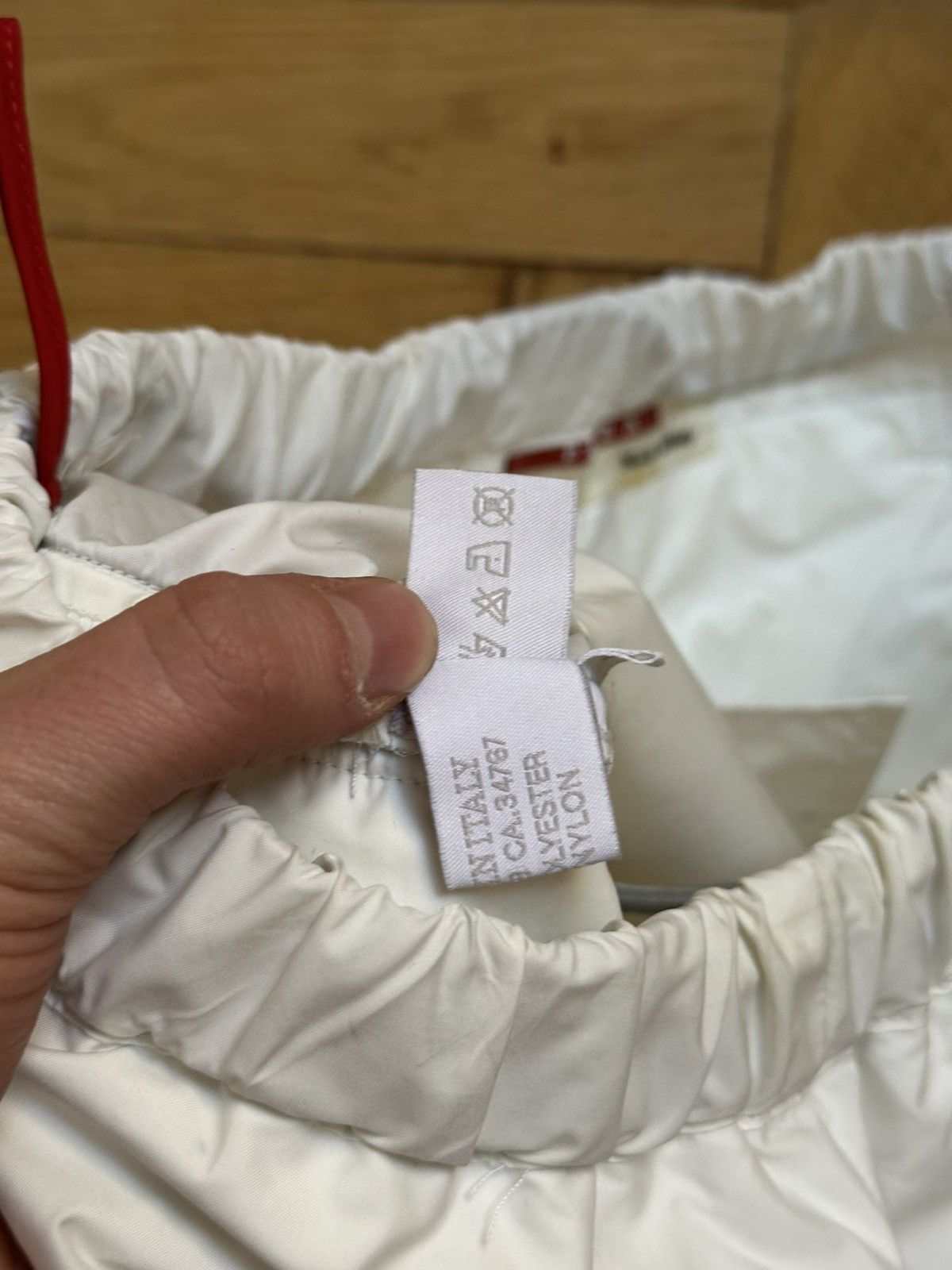 Prada Vintage Prada Sport Collection 00s Rare Archive Nylon Pants Size US 31 - 13 Thumbnail