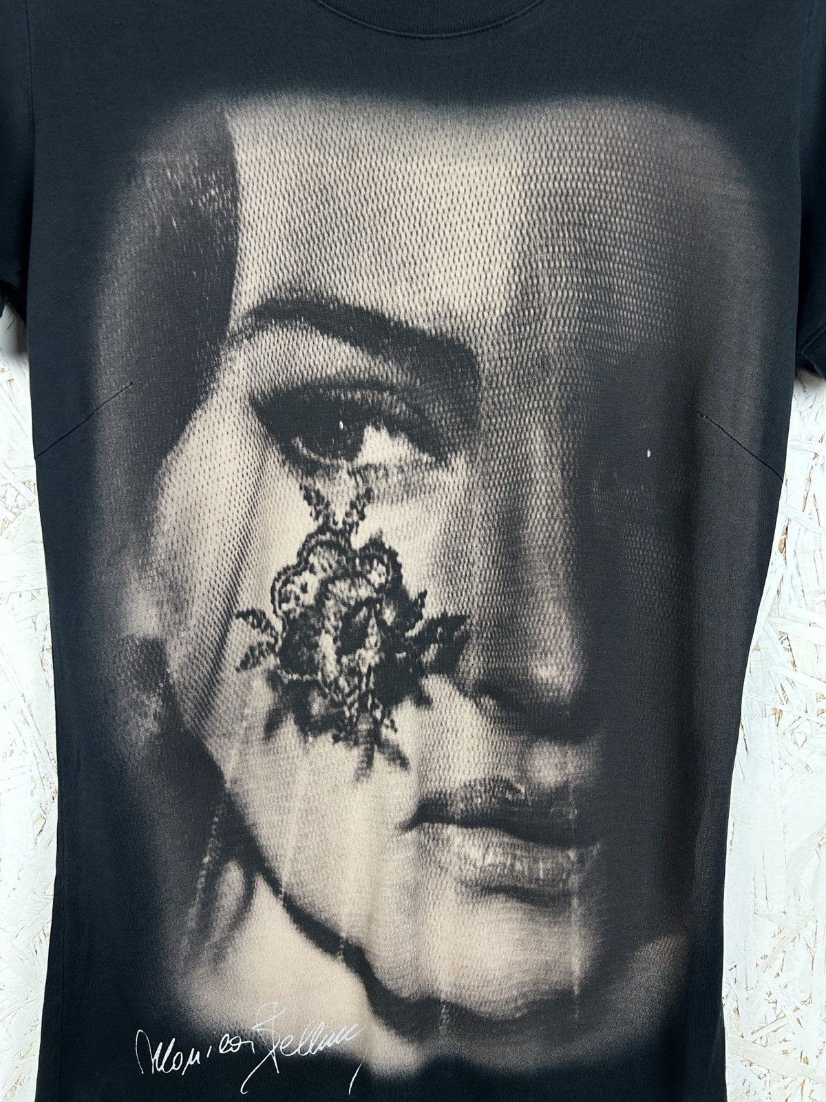 Dolce & Gabbana Dolce & Gabbana Moncia Bellucci T-Shirt Black Size 40 Size S / US 4 / IT 40 - 2 Thumbnail