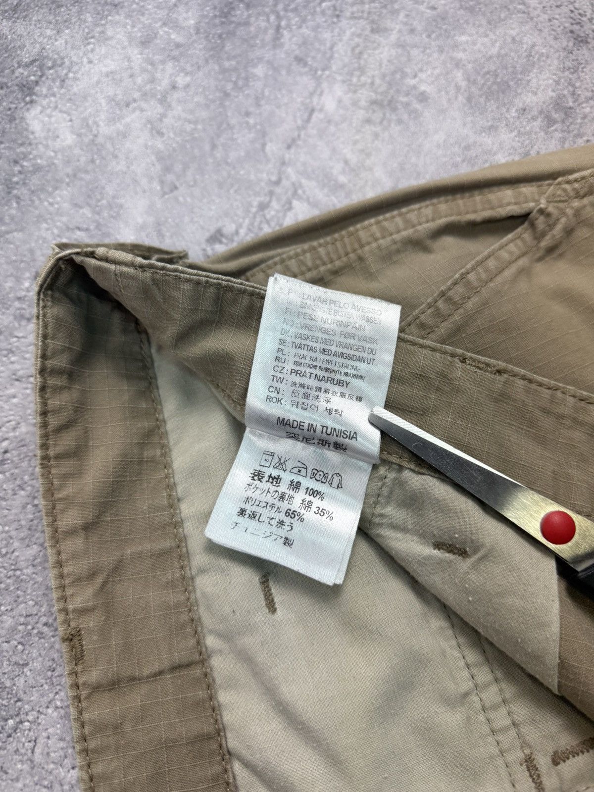 Carhartt Vintage Carhartt Cargo Pants Beige Work Regular Baggy Y2K Size US 34 / EU 50 - 21 Thumbnail