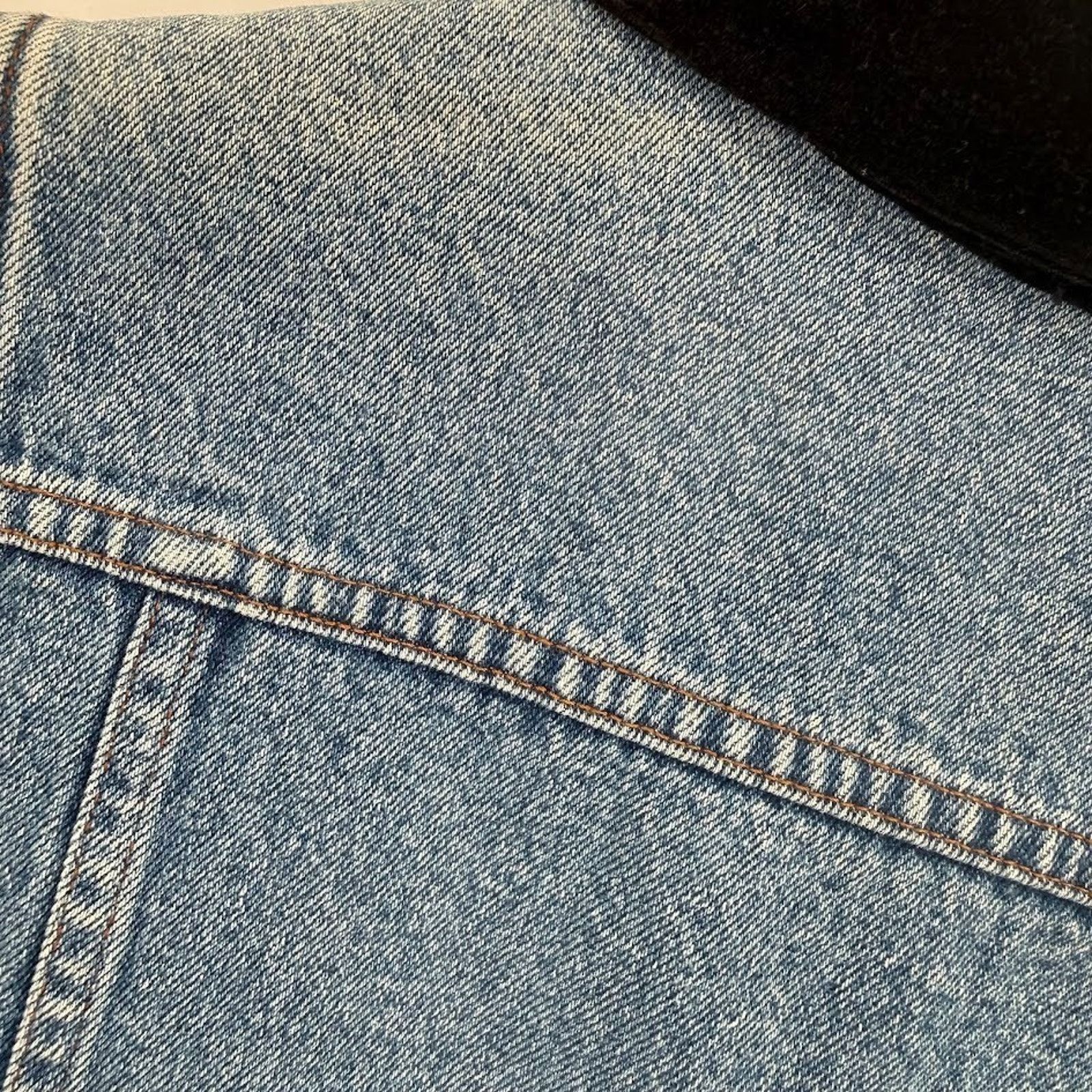 & Other Stories Vintage PASTA Denim Vest Womens Medium Blue JeanWestern 90s Size M / US 6-8 / IT 42-44 - 7 Thumbnail