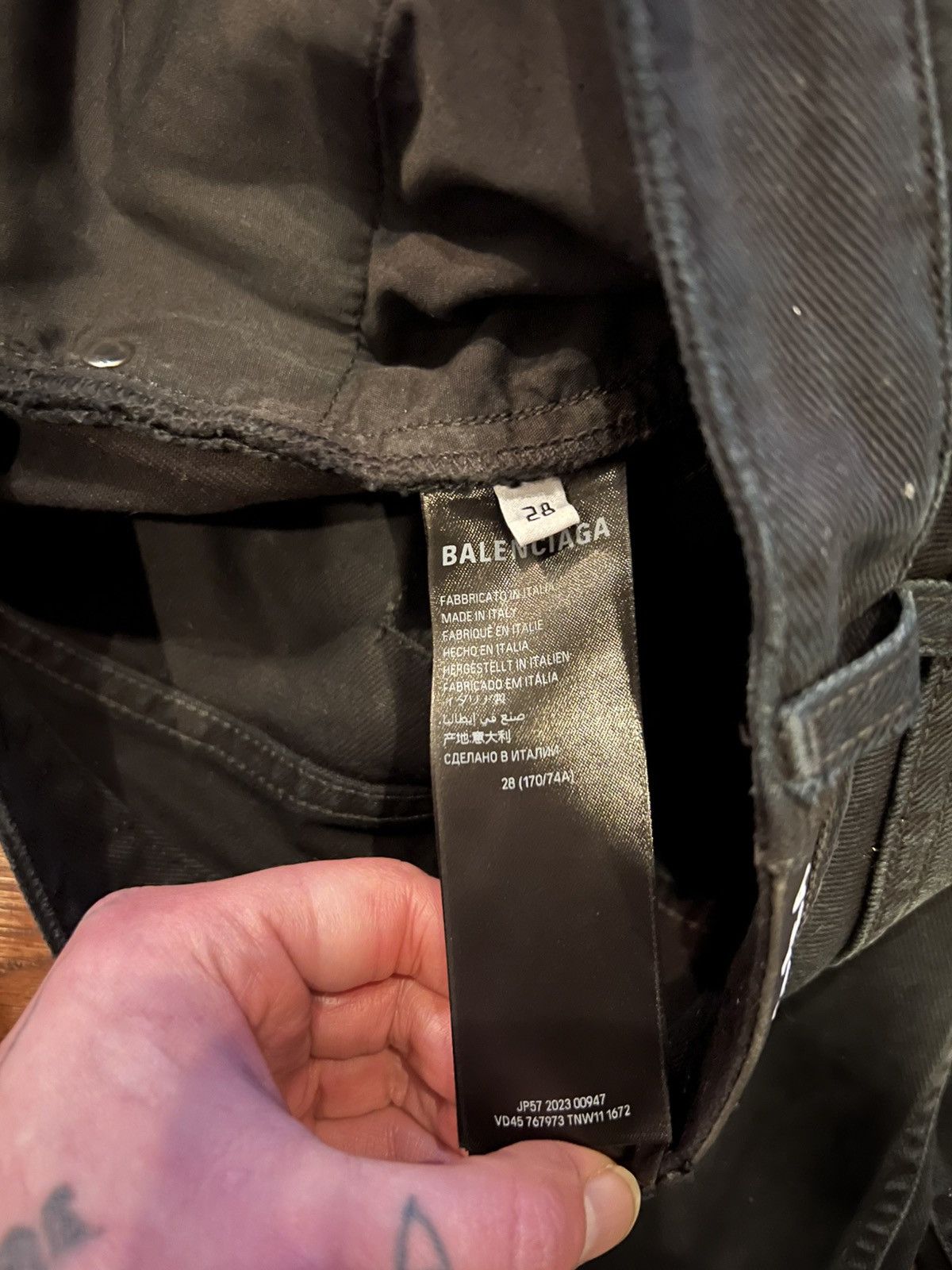 Balenciaga F/W24 Balenciaga Jeans Size US 28 / EU 44 - 6 Thumbnail