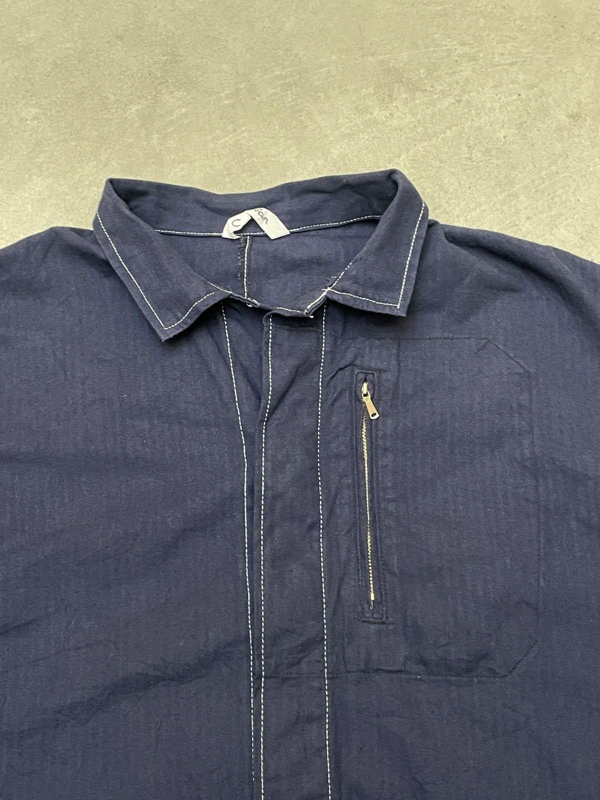 Vintage Vintage OTAVAN Czech Workwear Herringbone Jacket late 70s Size US XL / EU 56 / 4 - 11 Thumbnail