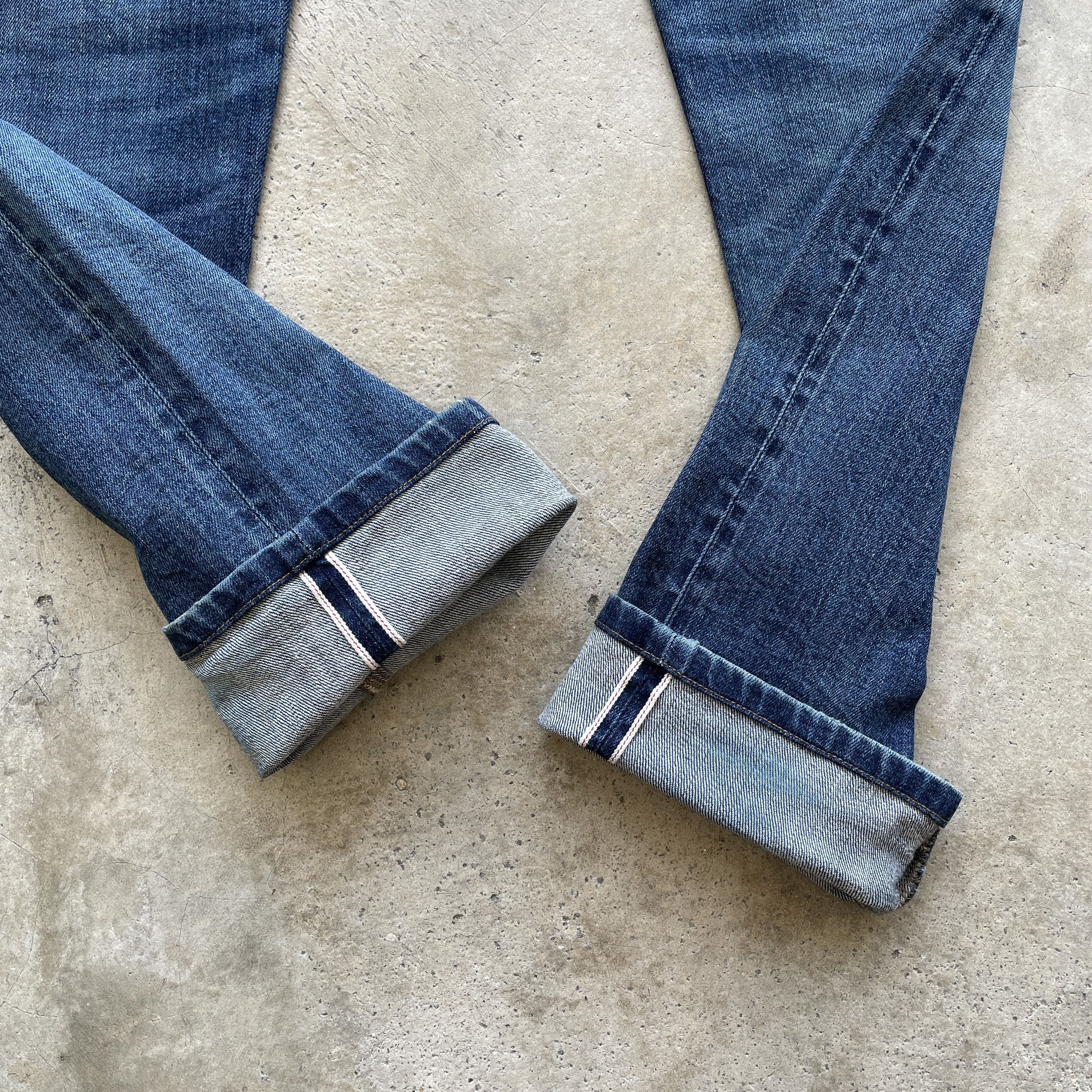 Japanese Brand VINTAGE JAPANESE SLIMFIT DENIM SELVEDGE FADED JEANS PANTS Size US 32 / EU 48 - 8 Thumbnail