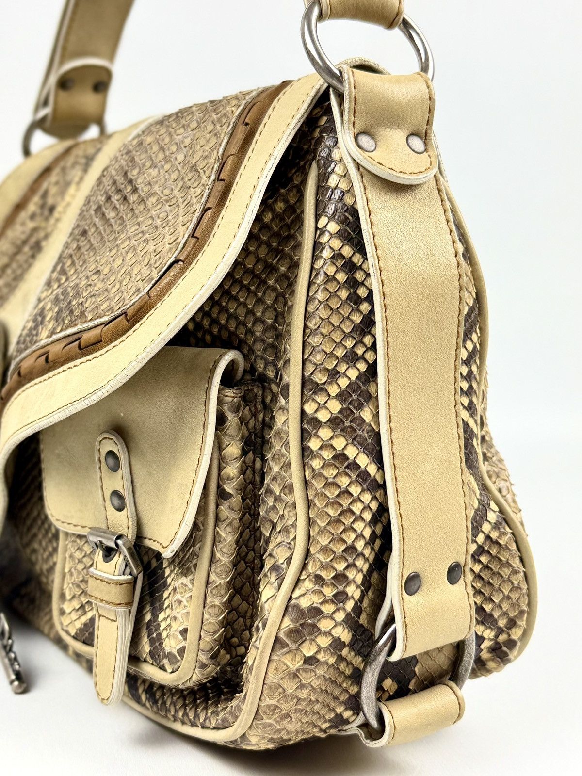 Dior Dior - John Galliano - FW/06 - Python Skin - Saddle Guacho Size ONE SIZE - 10 Thumbnail