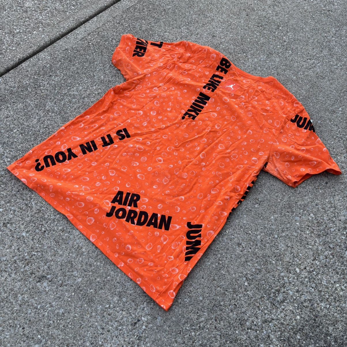 Jordan Brand Size XL-Gatorade X Air Jordan Logo All Over Print USED Size US XL / EU 56 / 4 - 10 Thumbnail