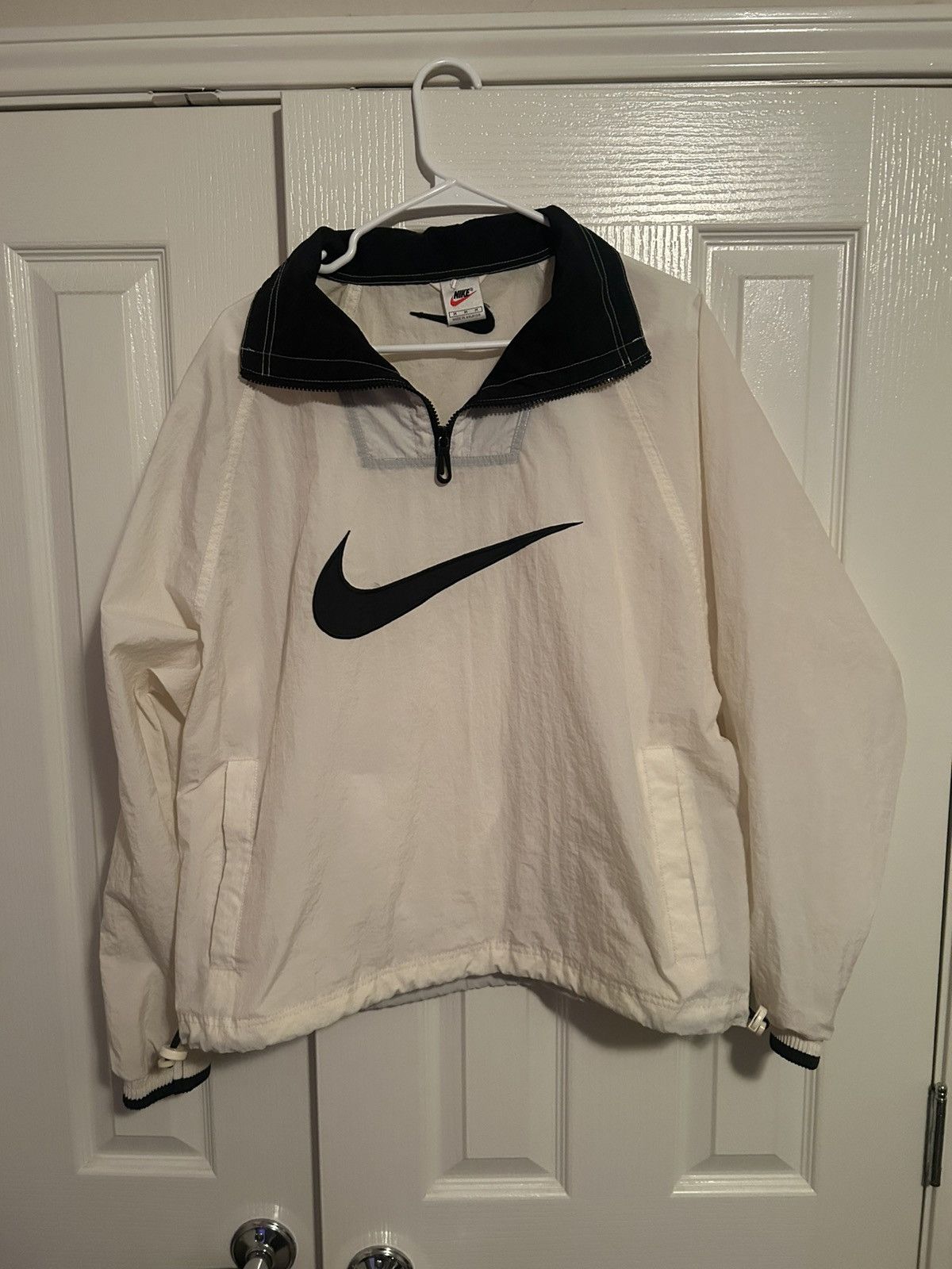 Nike Nike Quarter Zip Windbreaker Size US L / EU 52-54 / 3 - 1 Thumbnail