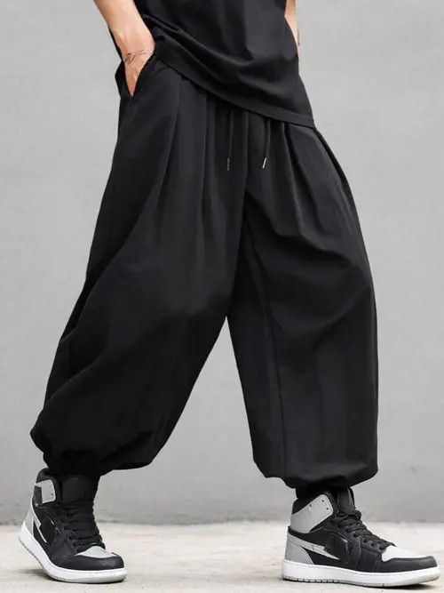 Japanese Brand × Vintage Oversize baggy sweatpants Y2K HipHop Drip Size US 32 / EU 48 - 3 Thumbnail