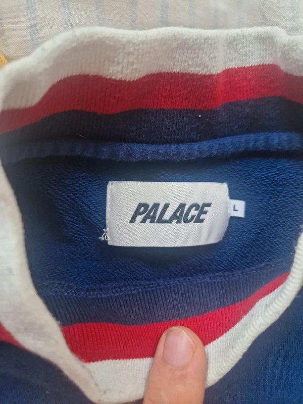Palace Palace blue sweatshirt Size US L / EU 52-54 / 3 - 3 Thumbnail