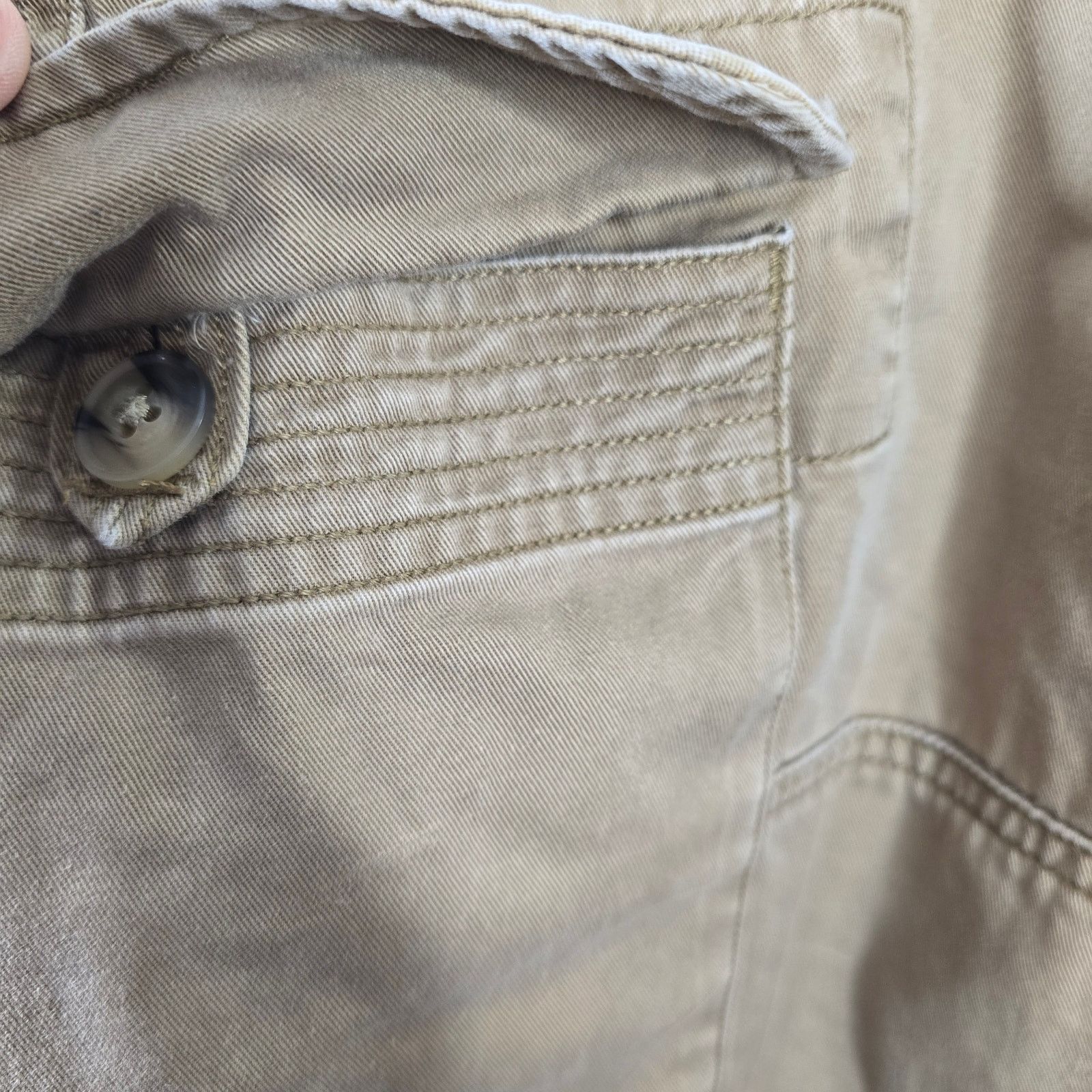 Polo Ralph Lauren Polo Ralph Lauren Relaxed Fit Tan Khaki Cargo Shorts Size 33 Size US 33 - 3 Thumbnail