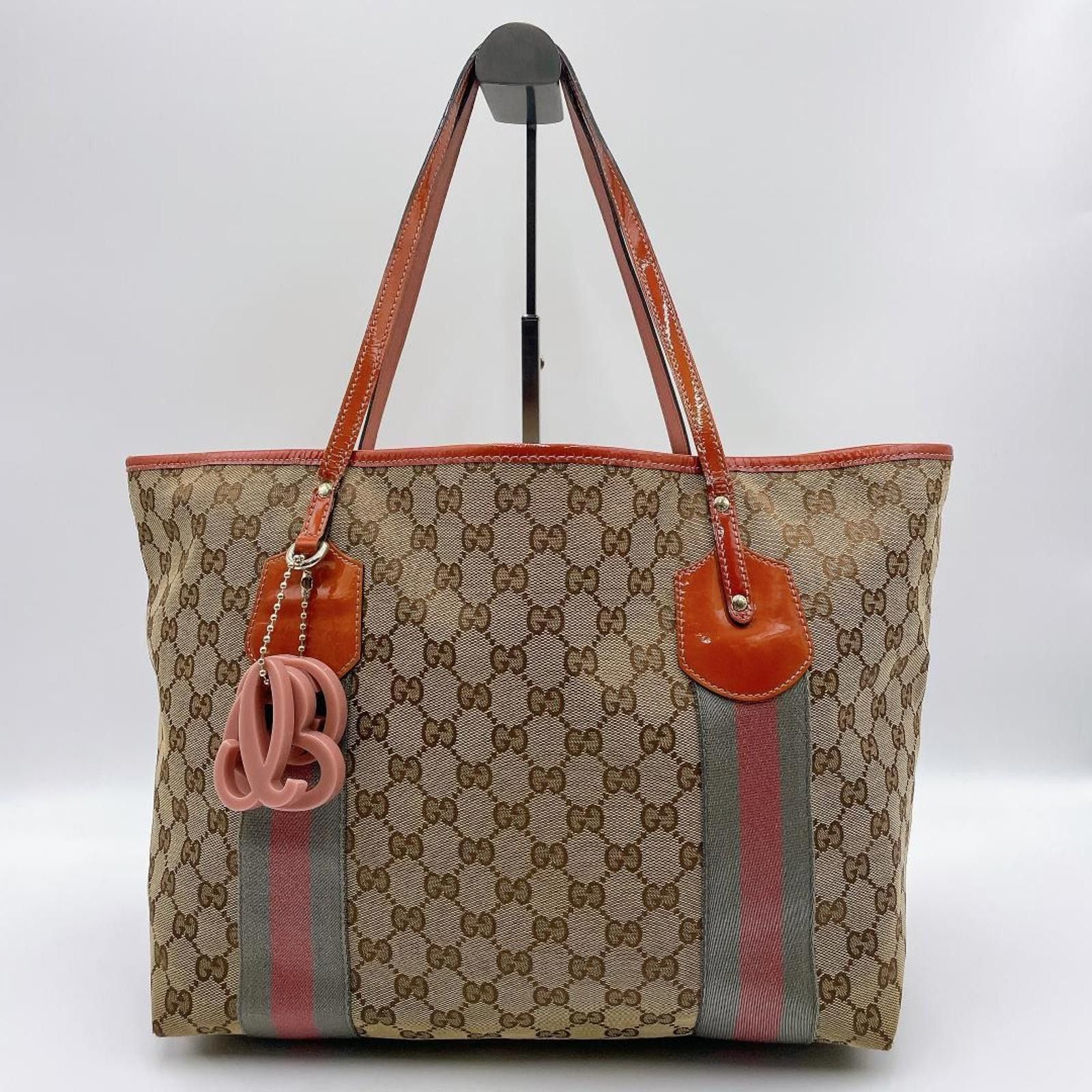 Gucci Gucci - Supreme Canvas Tote Bag Size ONE SIZE - 3 Thumbnail