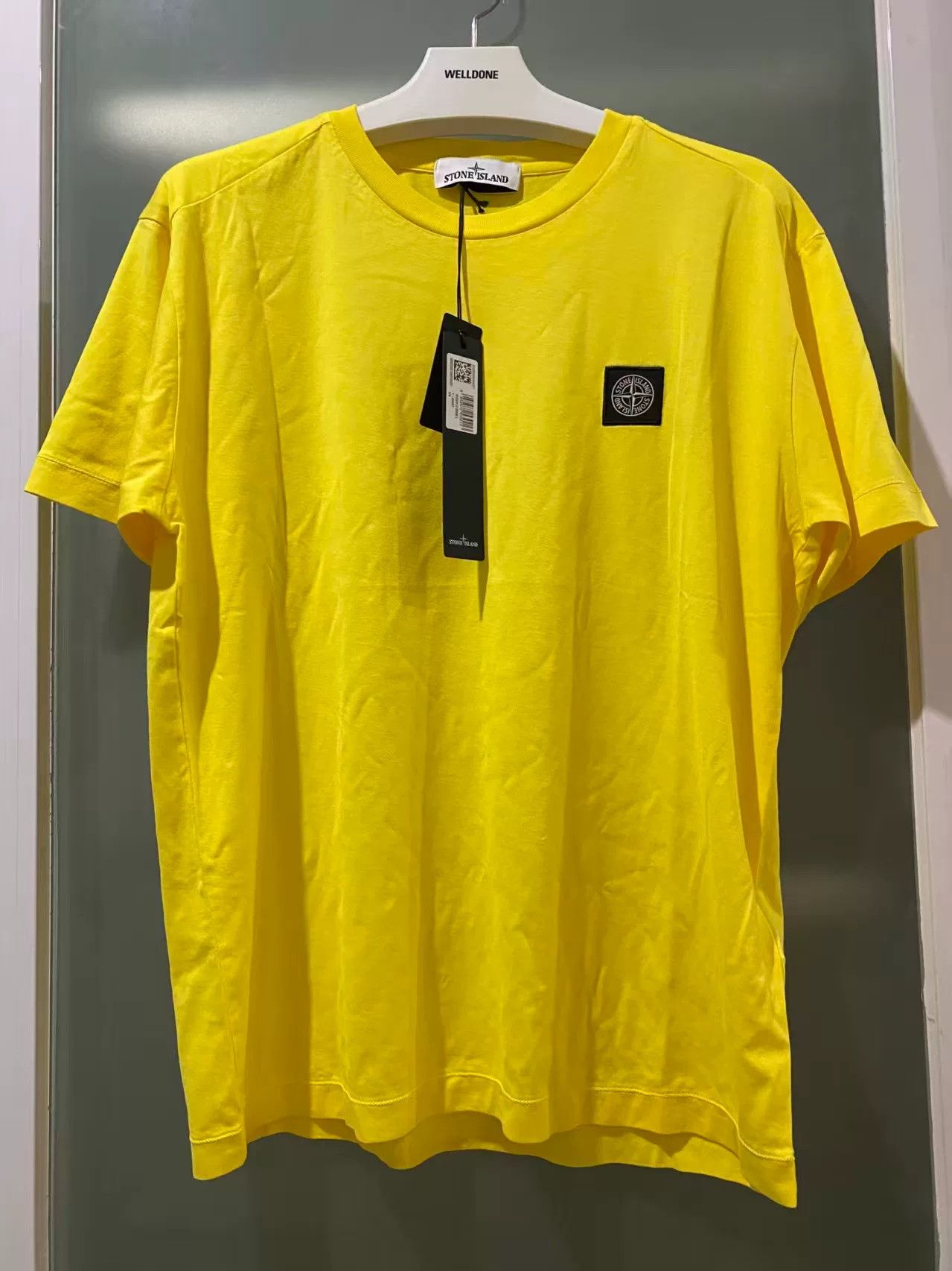 Stone Island bright yellow short sleeve t-shirt Size US XXL / EU 58 / 5 - 1 Thumbnail