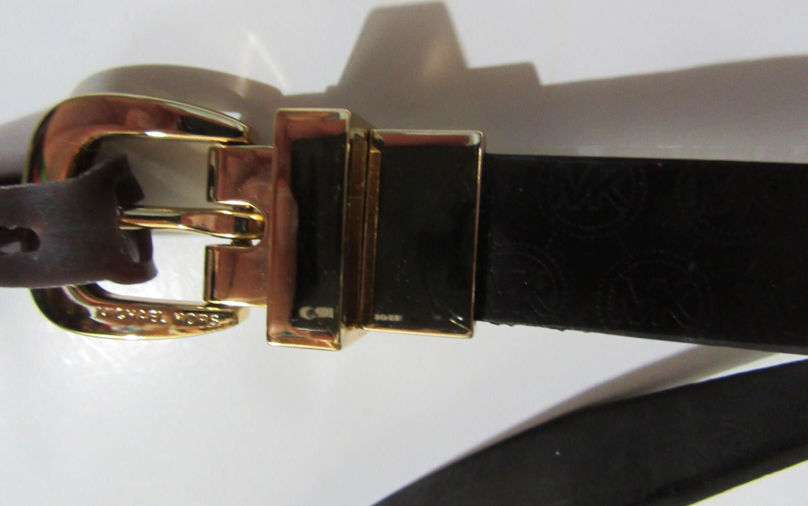 Michael Kors Michael Kors Monogram Logo Womens Reversible Belt Small New Size ONE SIZE - 4 Thumbnail