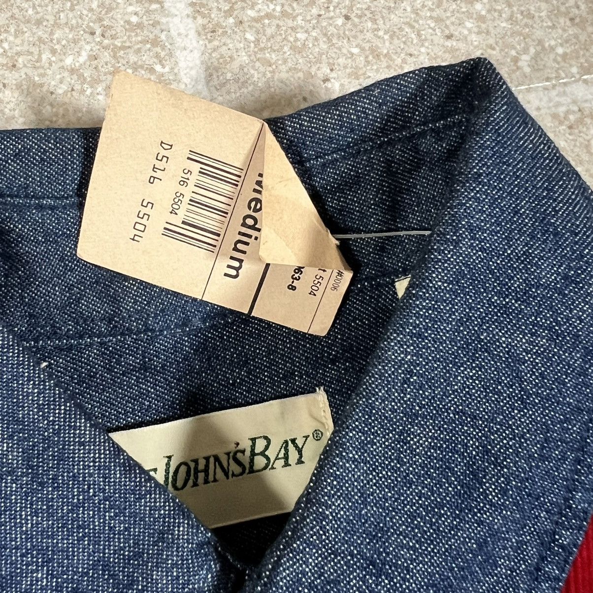 St. Johns Bay Vintage St. John's Bay Denim Jean Corduroy Button Down Shirt Size US M / EU 48-50 / 2 - 5 Thumbnail