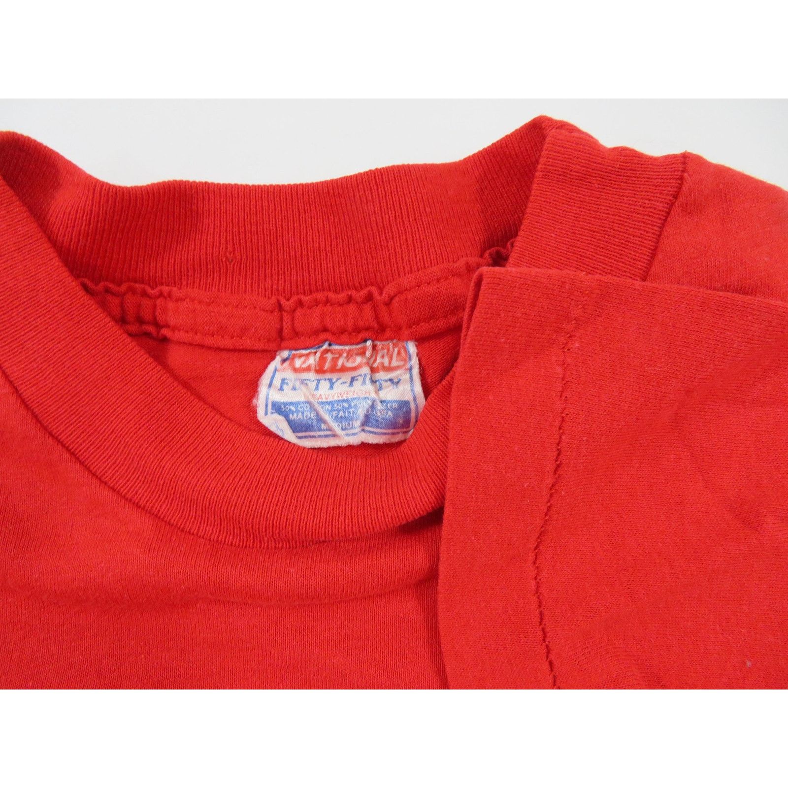 Other The Montana Band Red Black T-Shirt Sz M 1980s Size US M / EU 48-50 / 2 - 3 Thumbnail