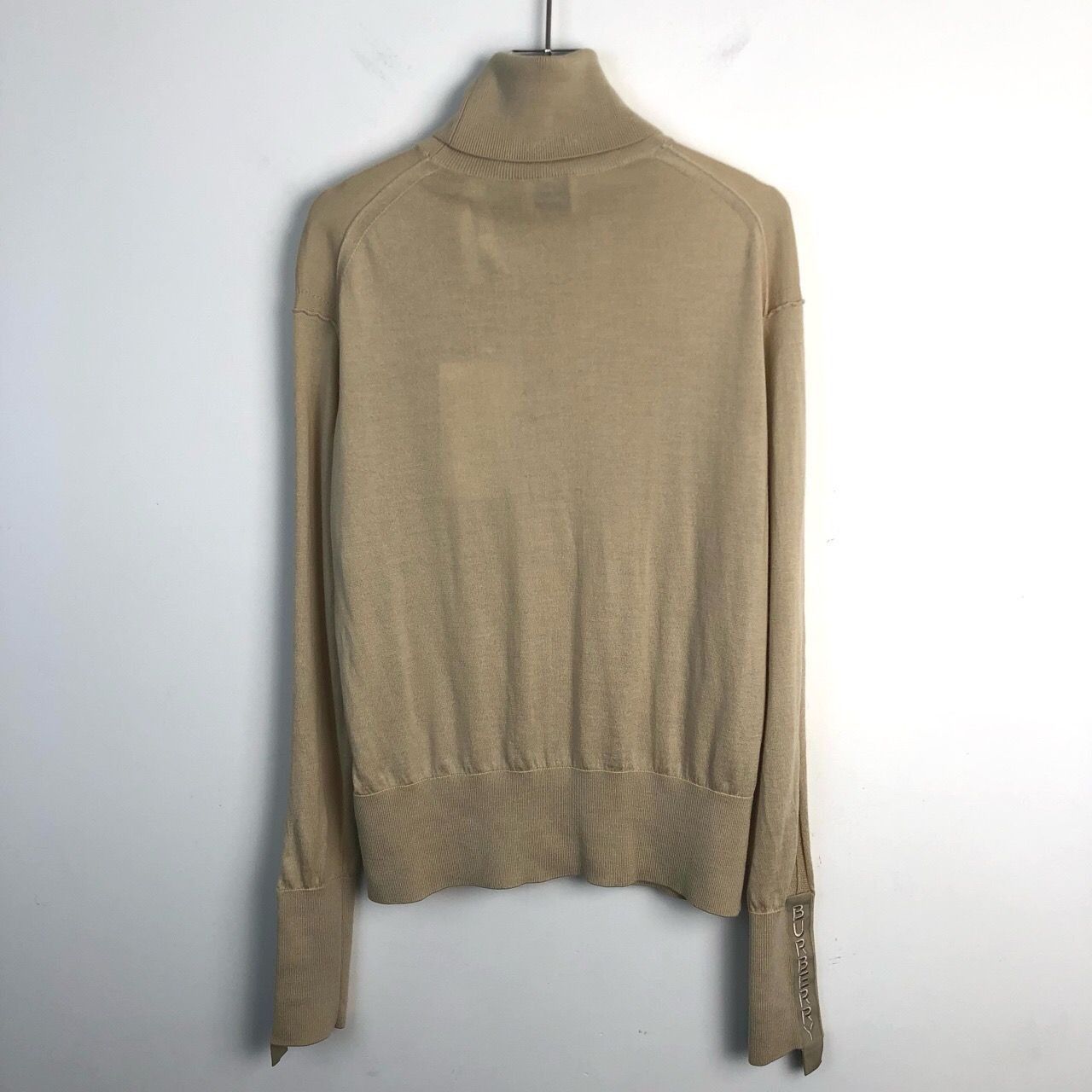 Burberry Burberry Beige Merino Wool Turtleneck Sweater Womens S Size S / US 4 / IT 40 - 2 Thumbnail