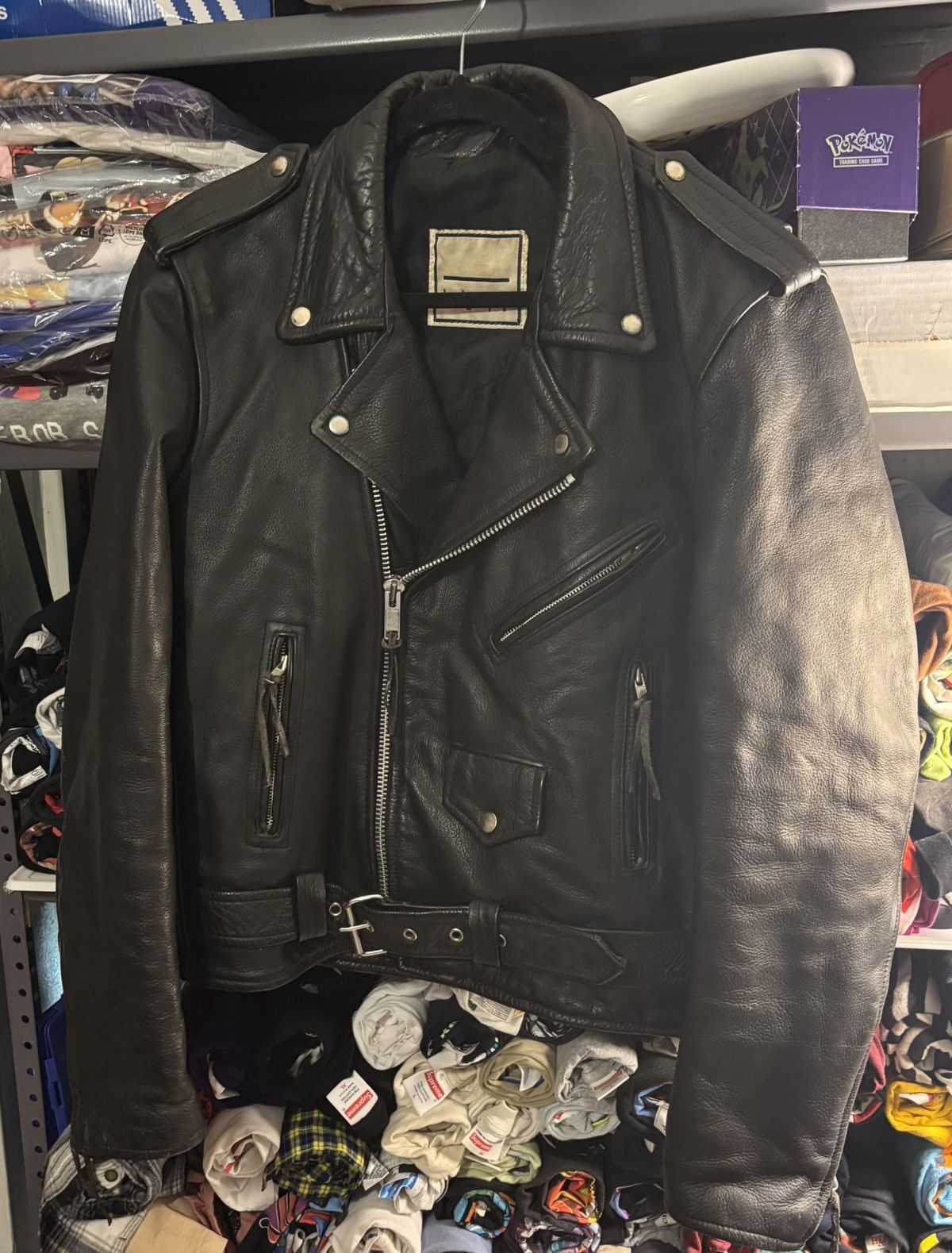 Vintage Vintage Body Equip Leather Motorcycle Jacket Size US S / EU 44-46 / 1 - 1 Thumbnail