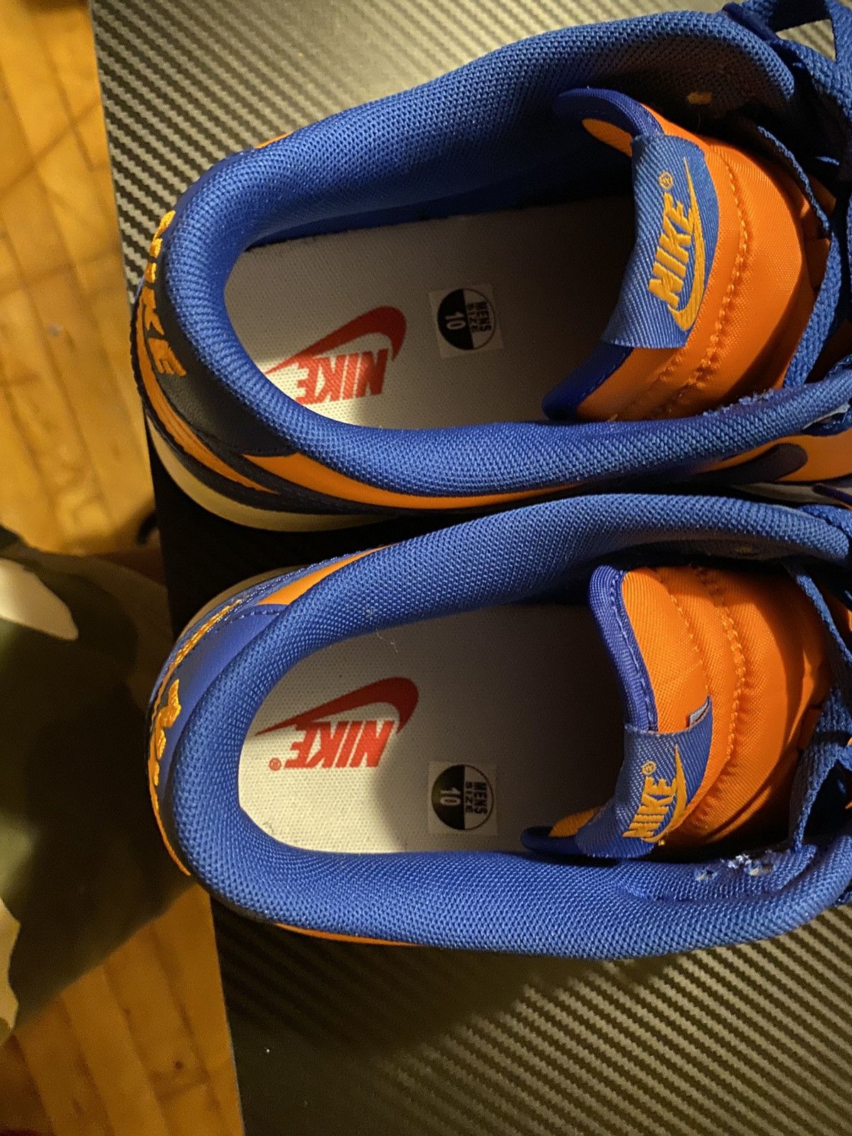Nike Nike Dunk Low ‘ Knicks’ Size US 10 / EU 43 - 6 Thumbnail
