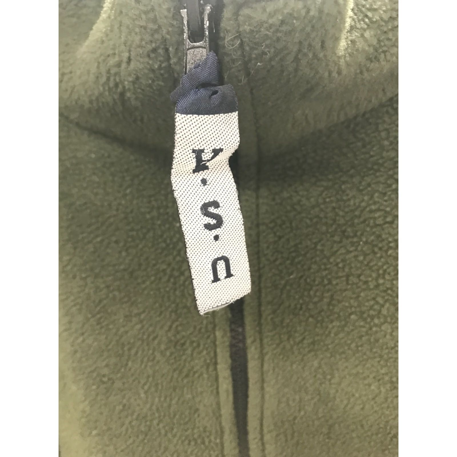 CO VINTAGE USA Fleece Wear Monterey Full Zip Fleece Jacket Mens Large Green Embroidered USA Pattern Midwest? (wait) Size US L / EU 52-54 / 3 - 3 Thumbnail