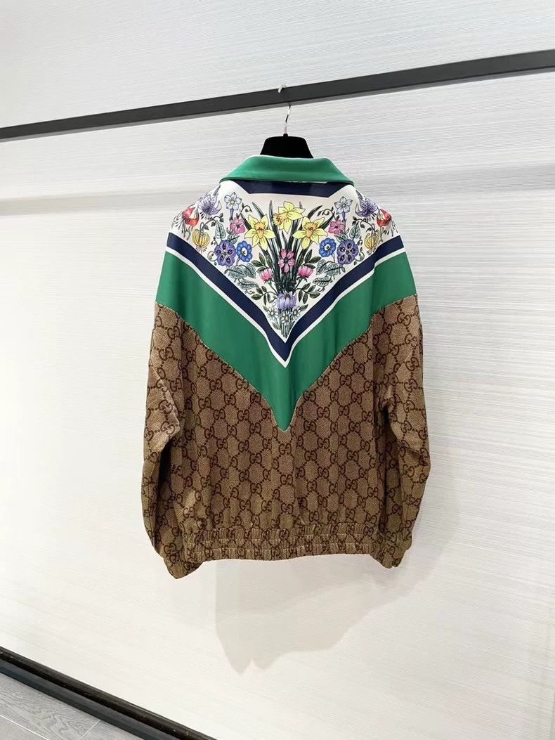 Gucci GucciFloral logo zipper jacket 2503-Nextarrow Size US XS / EU 42 / 0 - 2 Thumbnail
