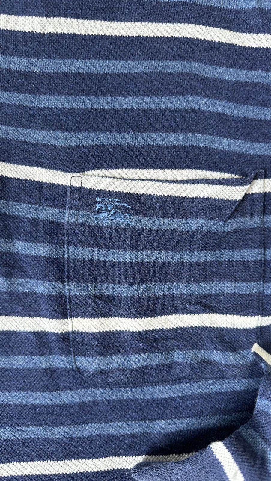Burberry VINTAGE BURBERRY’S SAMPLE STRIPES POLO TEE Size US L / EU 52-54 / 3 - 3 Thumbnail