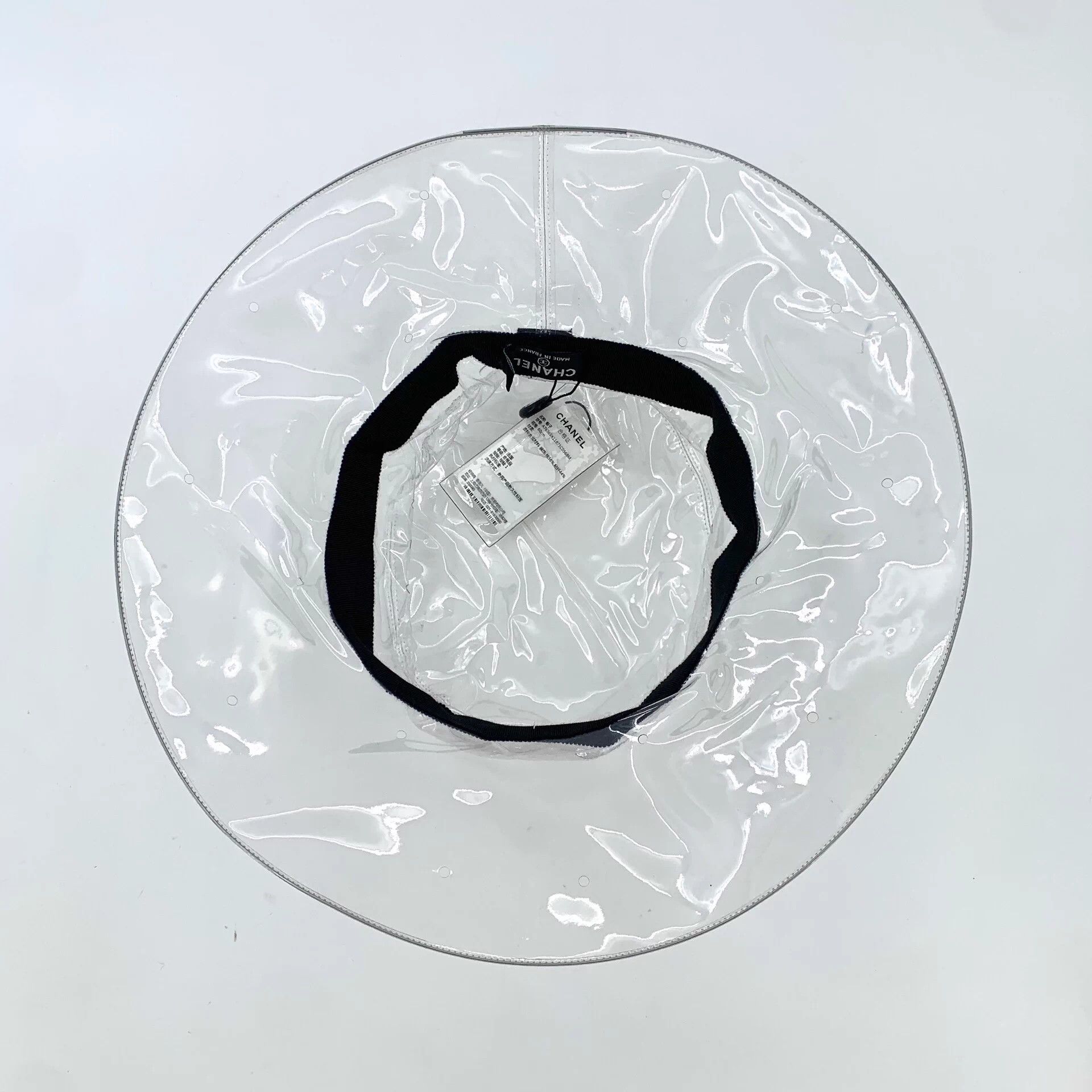 Chanel Chanel Transparent Logo Cotton Bucket Hat 60cm M Size ONE SIZE - 6 Thumbnail