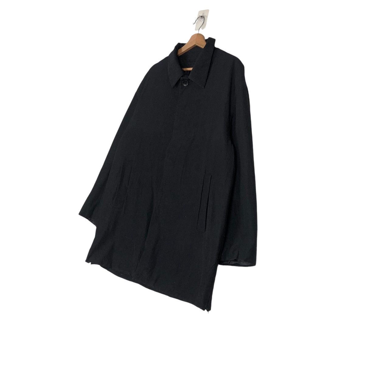 Vintage 📌Vintage Chore Work Jacket Rich Black Biker Made in Italy Size US M / EU 48-50 / 2 - 3 Thumbnail