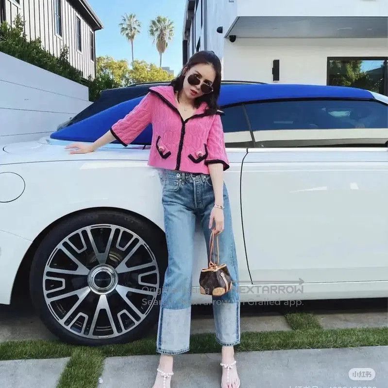Moschino Moschino Pink Wool Blend Sweater . Size L / US 10 / IT 46 - 2 Thumbnail