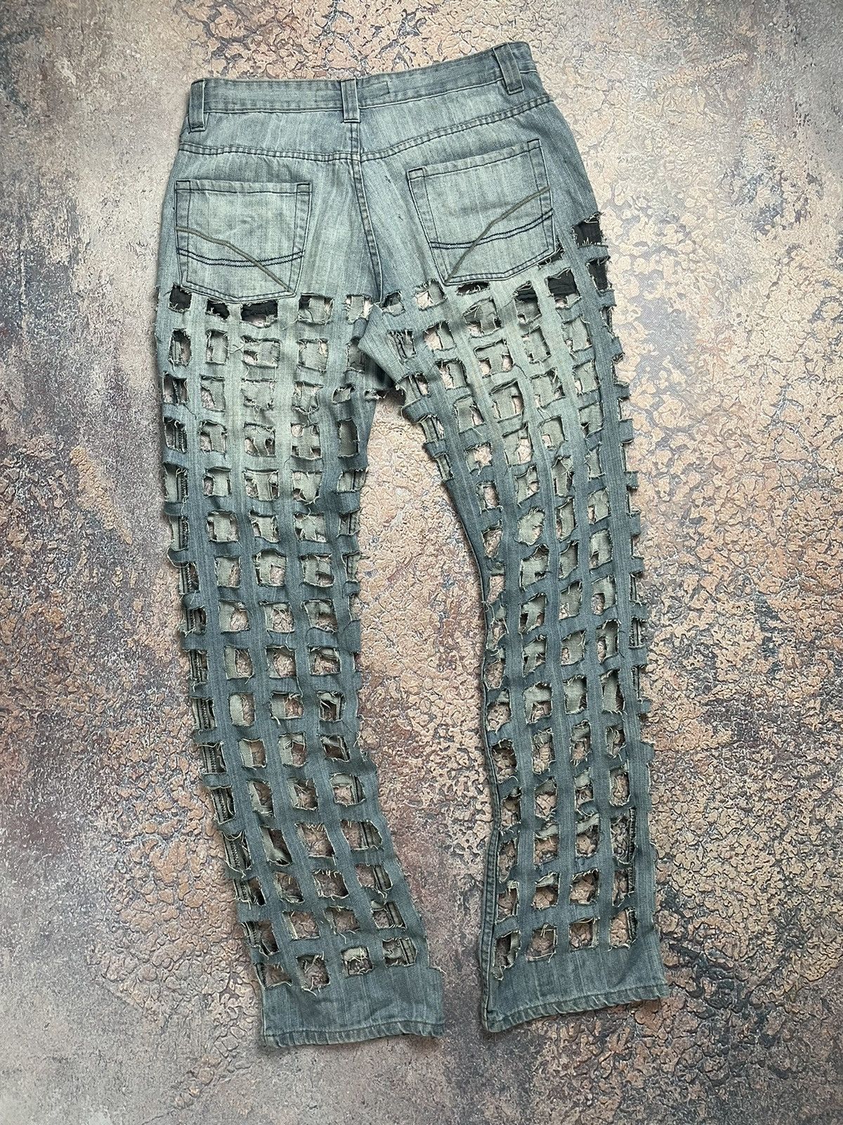 Other Maison Margiela style distressed jeans y2k opium archive Size US 31 - 2 Thumbnail