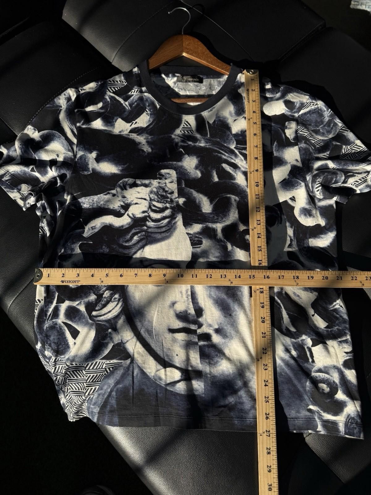 Versace Versace Black T-Shirt Men’s Size 3XL | Medusa Face Tee | Size US XXL / EU 58 / 5 - 8 Thumbnail