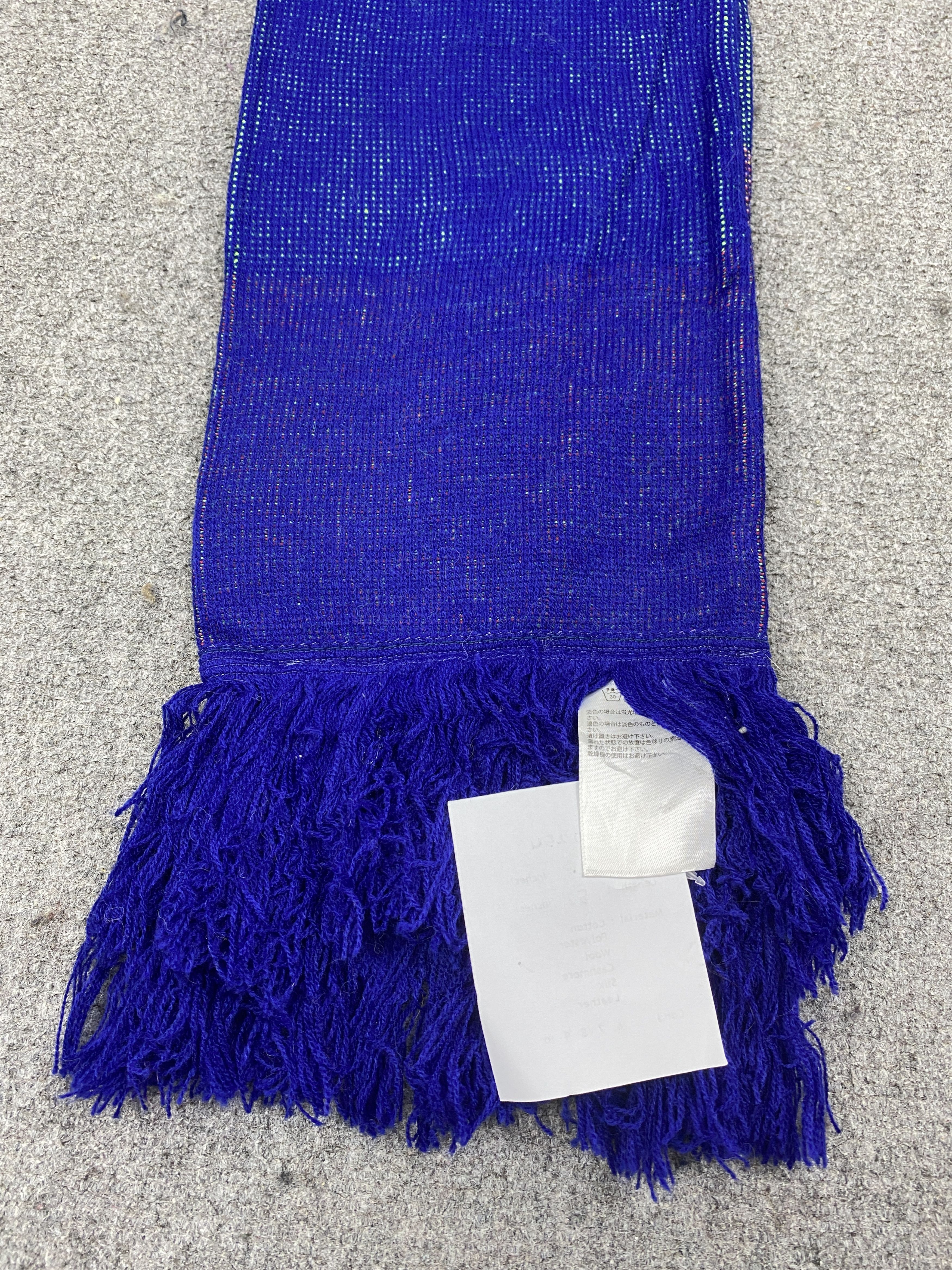 Vintage Vintage Y2k Japan FA Scarf Muffler Neckwear Wool SC0254 Size ONE SIZE - 9 Thumbnail