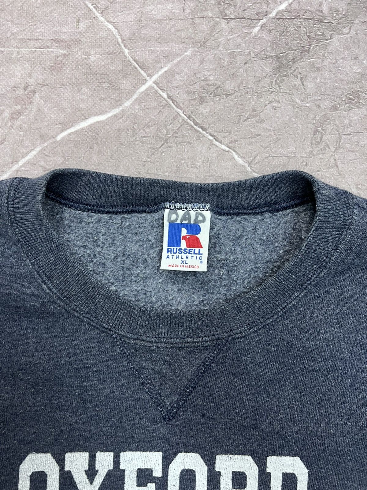 Russell Athletic × Vintage RUSSEL ATHLETIC Y2K BIG LOGO BOXY HOODIE Size US XL / EU 56 / 4 - 5 Thumbnail