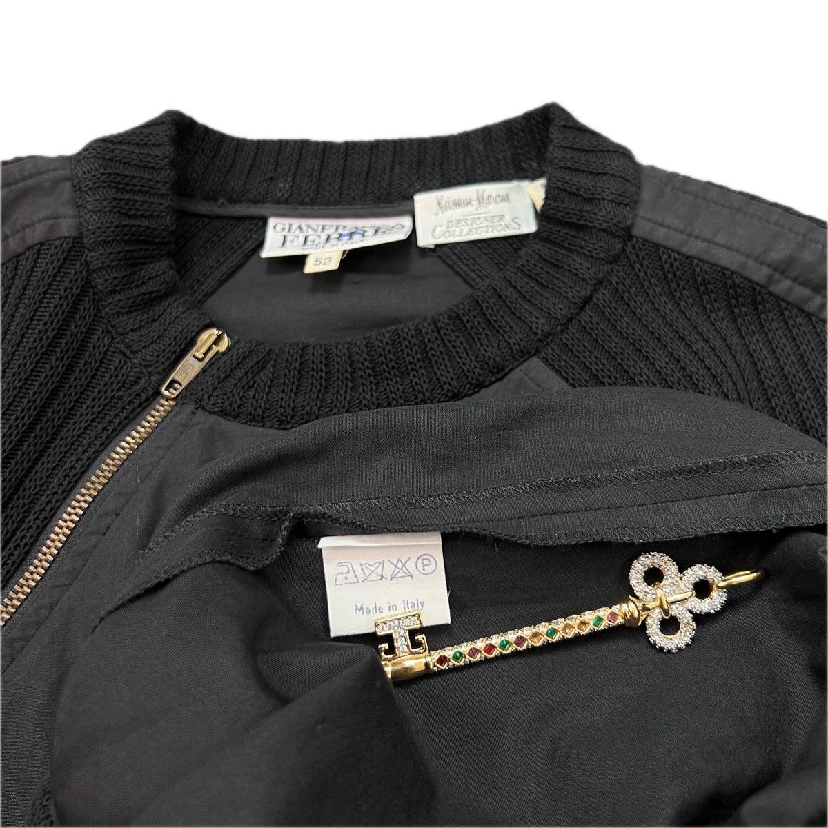 Gianfranco Ferre Vintage Gianfranco Ferre Neiman Marcus Zip Sweatshirt Size US L / EU 52-54 / 3 - 6 Thumbnail