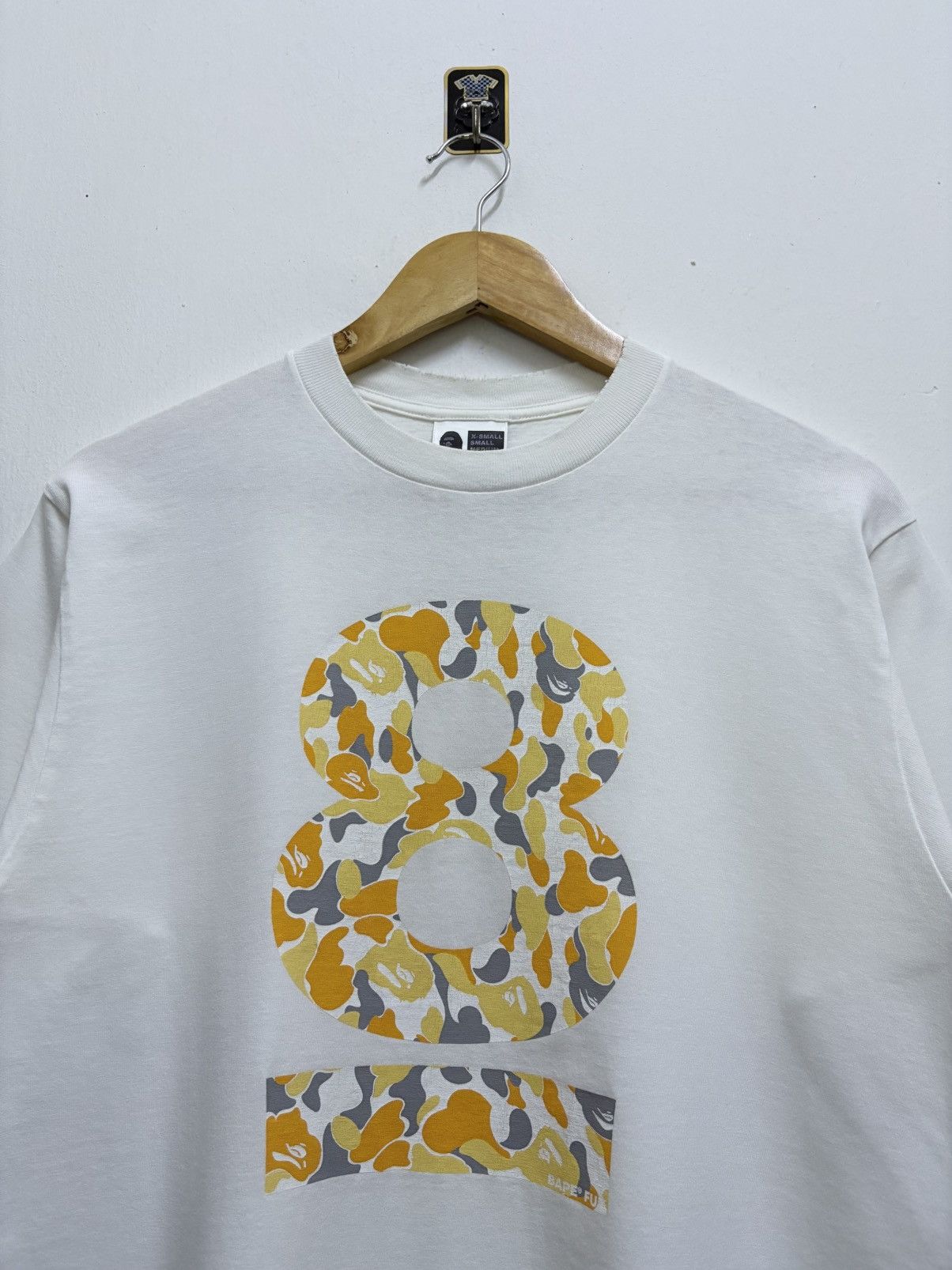 Bape 2000's Bape - 8th Anniversary Fukuoka Camouflage T-Shirt Size US M / EU 48-50 / 2 - 3 Thumbnail