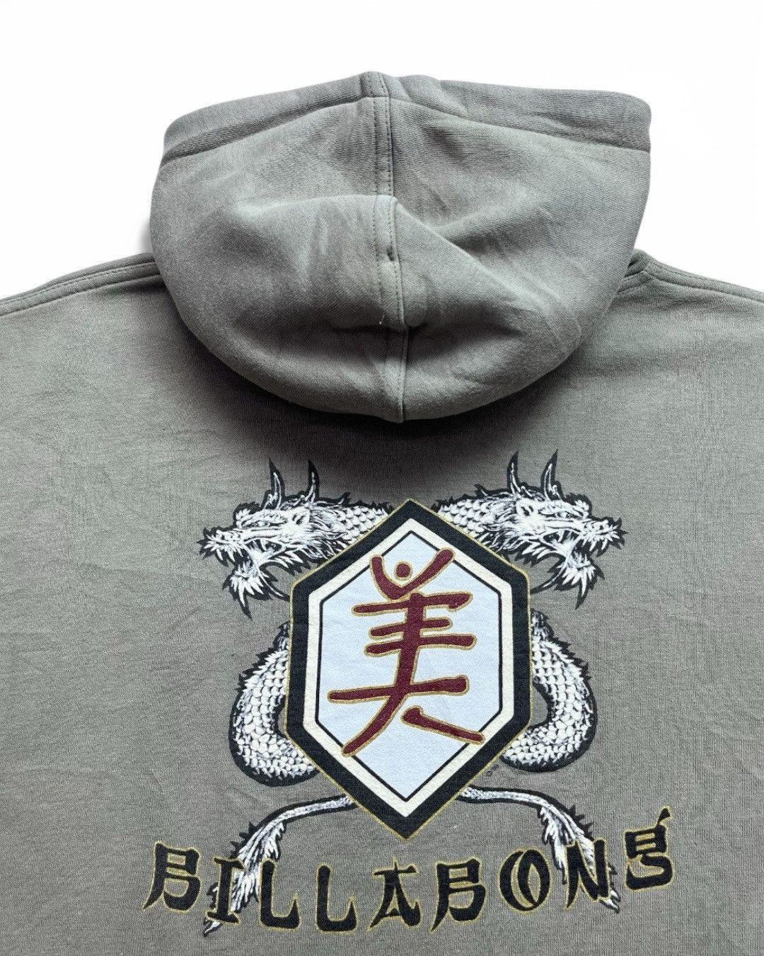 Billabong Vintage 1990s Billabong Dragon Hoodie Size US XL / EU 56 / 4 - 4 Thumbnail