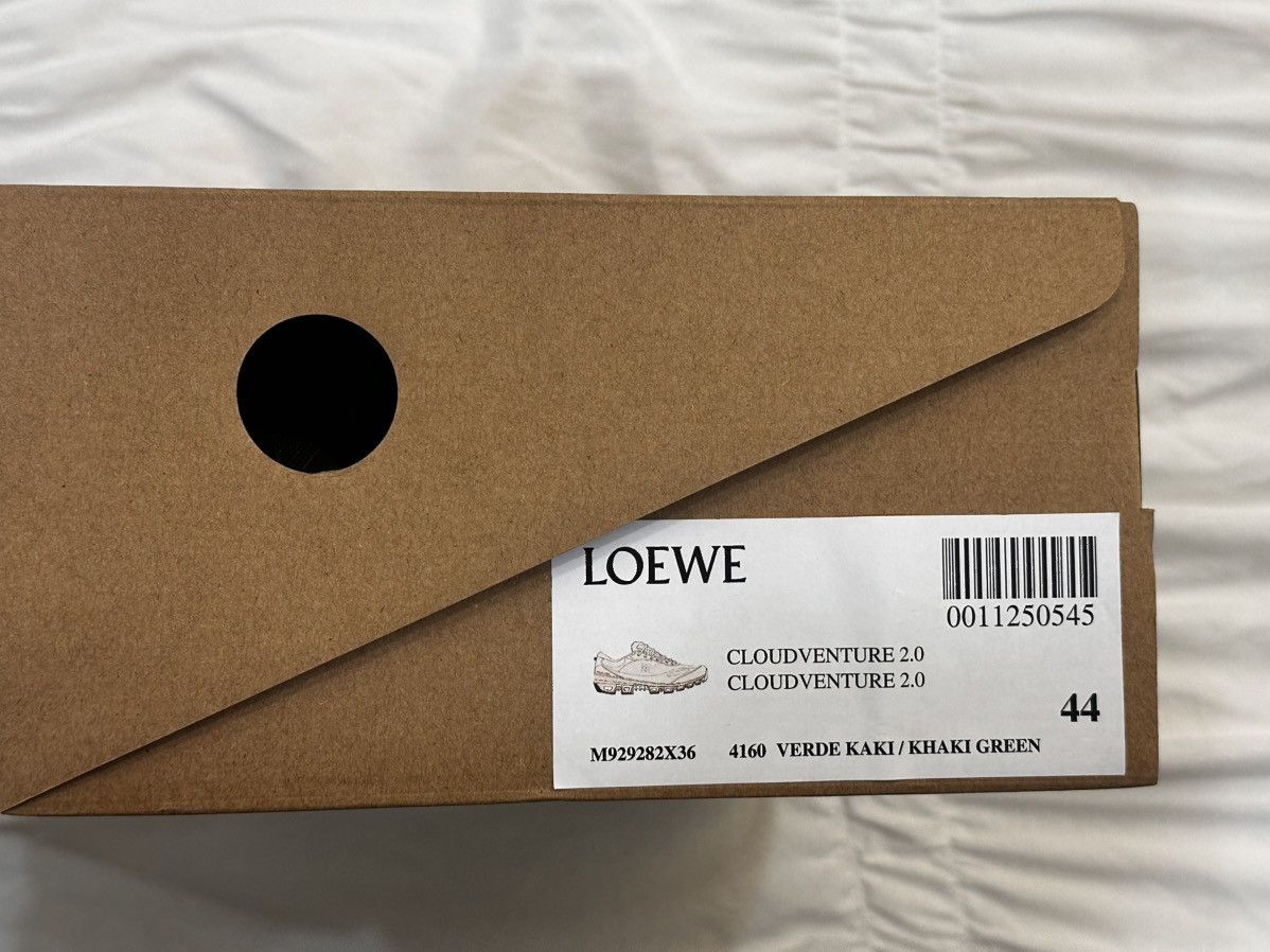 Loewe × On On Cloud x Loewe Men's Green Athletic Shoes Size US 10 / EU 43 - 7 Thumbnail