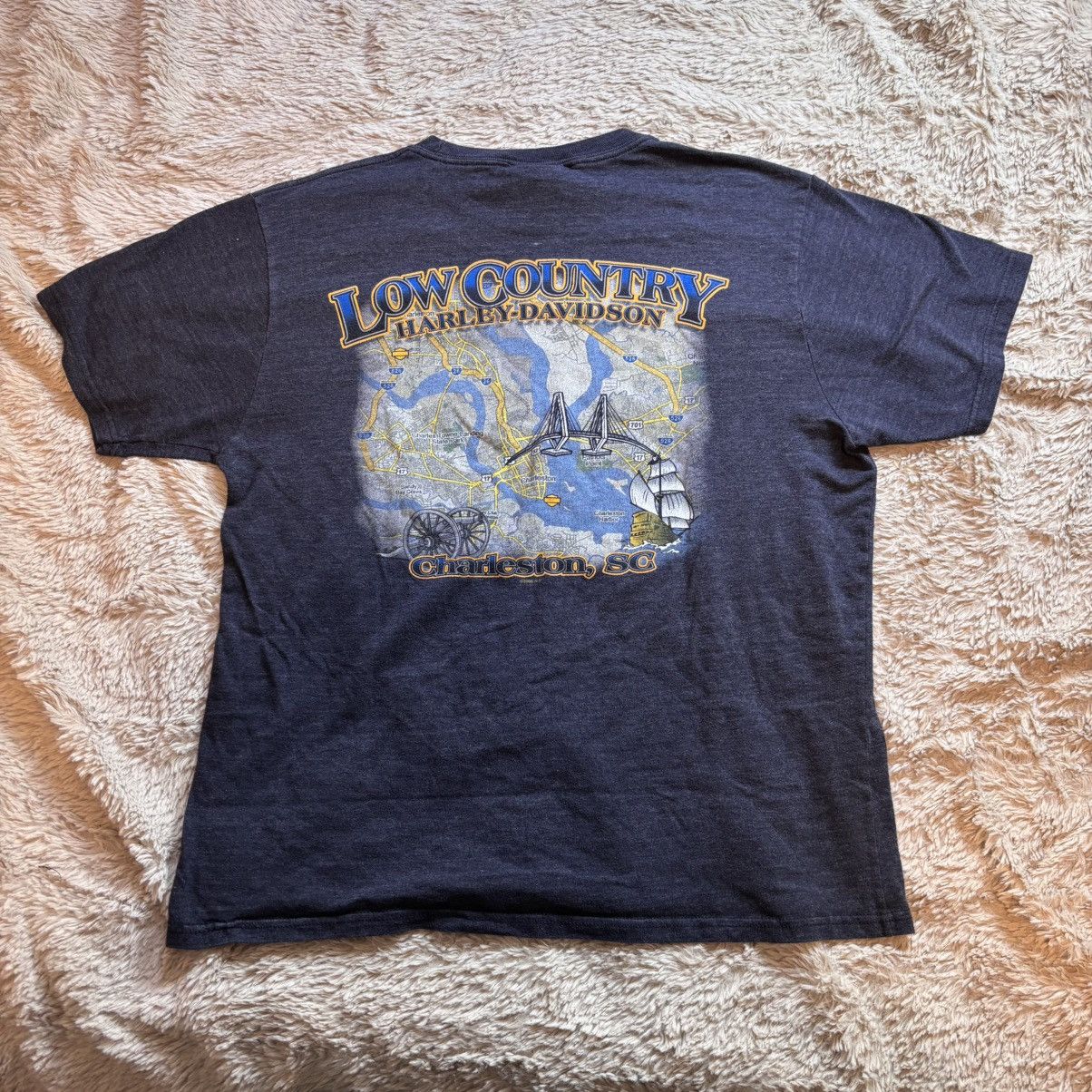 Harley Davidson Harley-Davidson Low Country Charleston SC Graphic Tee XL Size US L / EU 52-54 / 3 - 4 Thumbnail