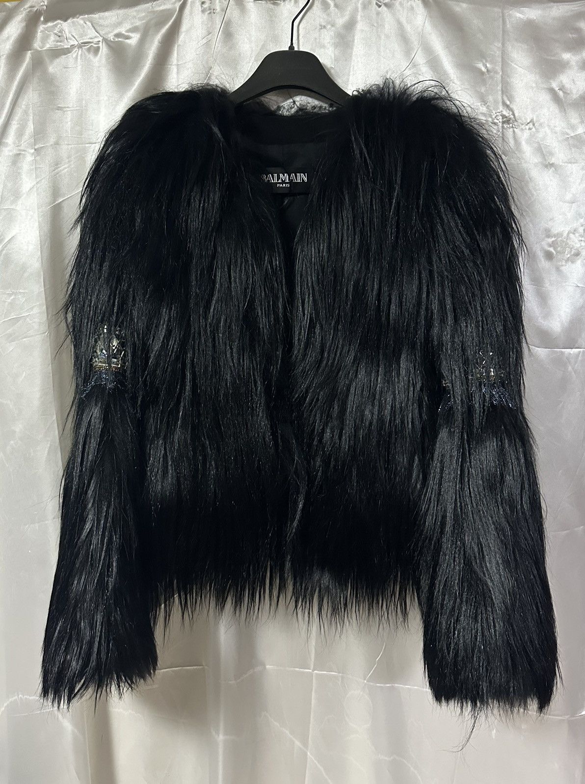 Balmain Balmain AW11 Goat leather & fur jacket Size US S / EU 44-46 / 1 - 1 Thumbnail