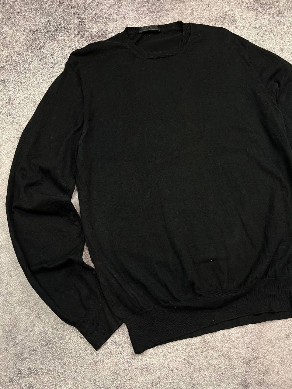 Prada Prada Classic Long Sleeve Black Label Luxury Size US M / EU 48-50 / 2 - 2 Thumbnail