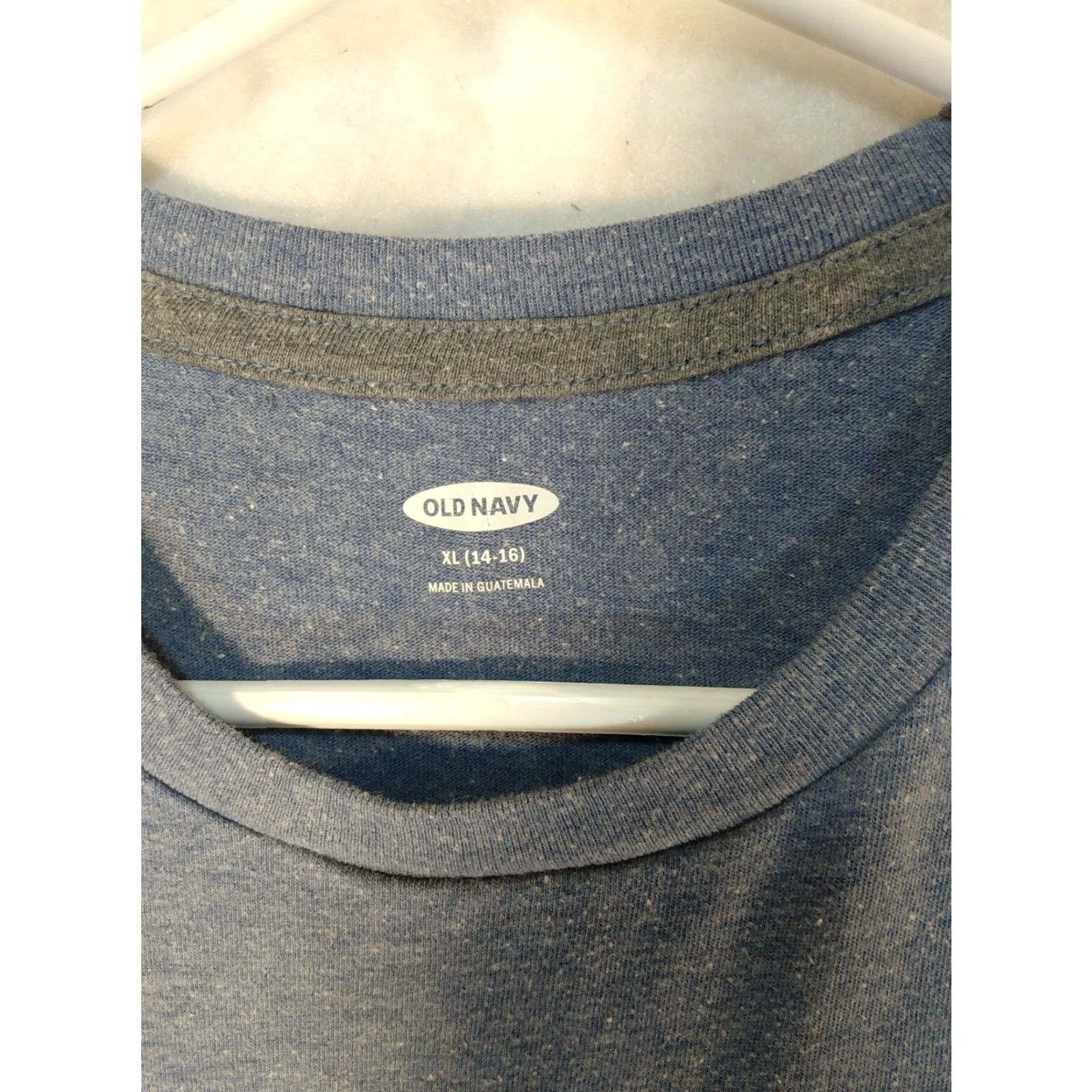 Old Navy GOAT Shark TSHIRT OLD NAVY 16-18 SS Crew Neck 100% Cotton Women Shirt Gray Short Sleeve Logo Animal Print NWOT 18" x 22" Size XXL / US 16-18 / IT 52-54 - 3 Thumbnail