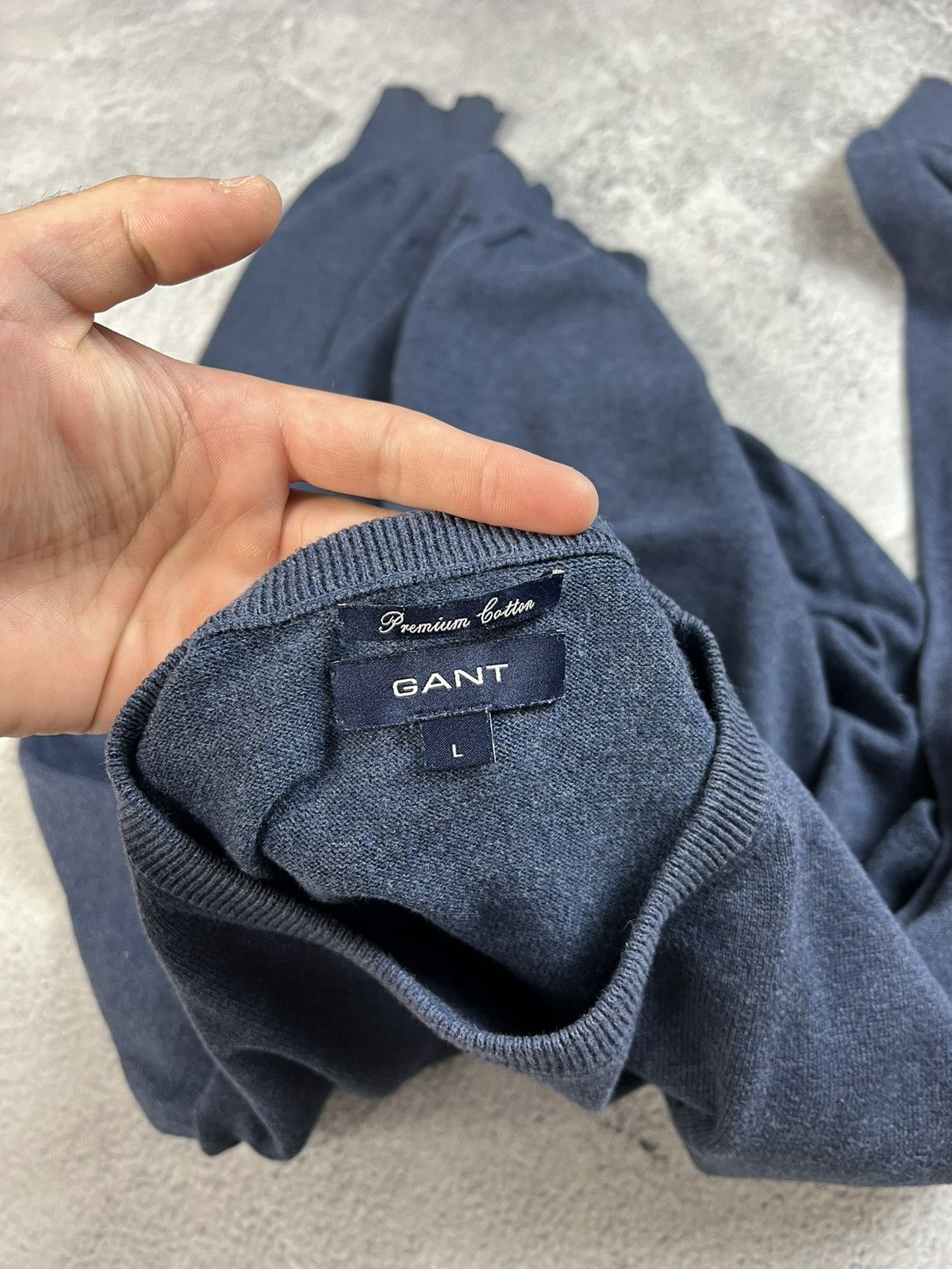 Designer × Gant Gant crew neck sweater Size US L / EU 52-54 / 3 - 8 Thumbnail